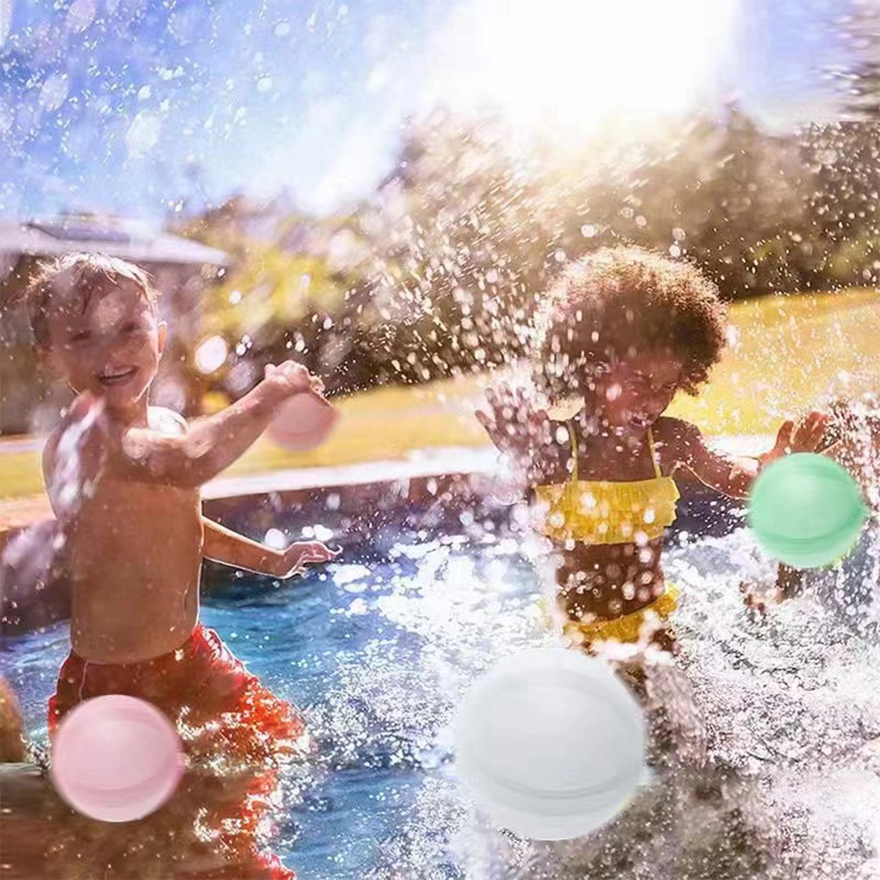 Silicone Water Ball 10