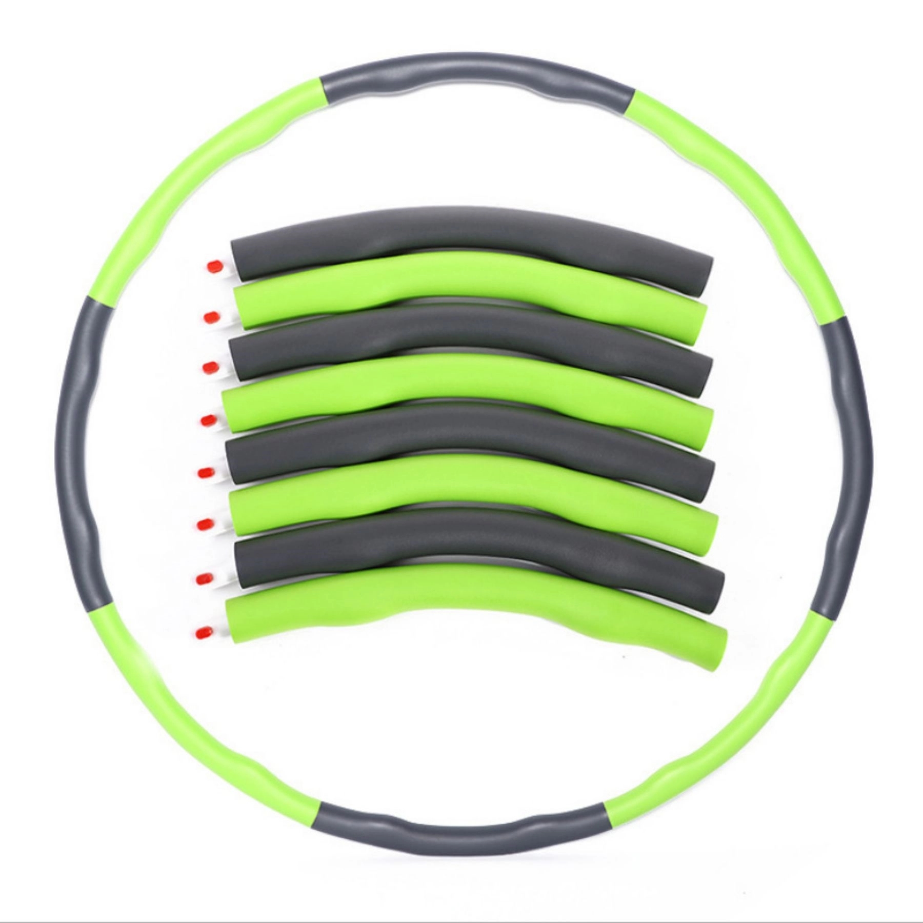 Exercise Fitness Weighted Hula Hoops For Loss Detachable 5