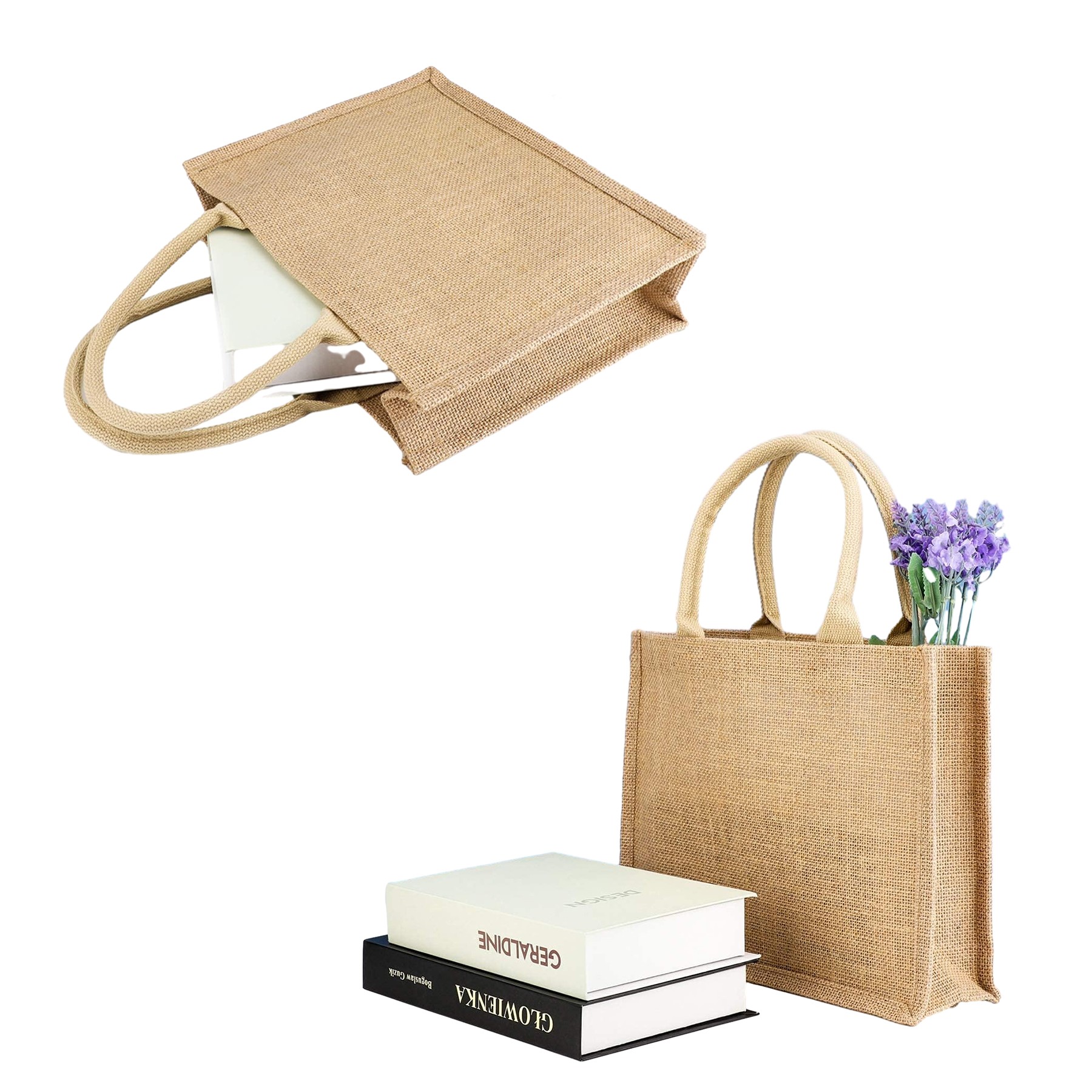 Reusable Jute Tote Bag 3