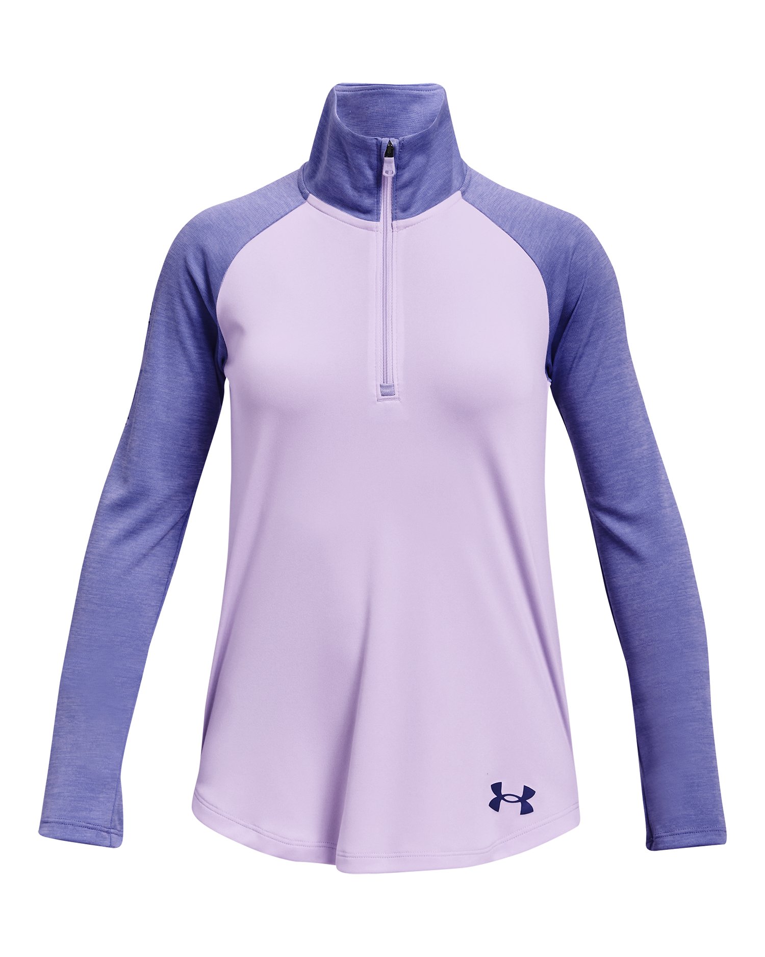 UA Tech Graphic Girls' Zip 7
