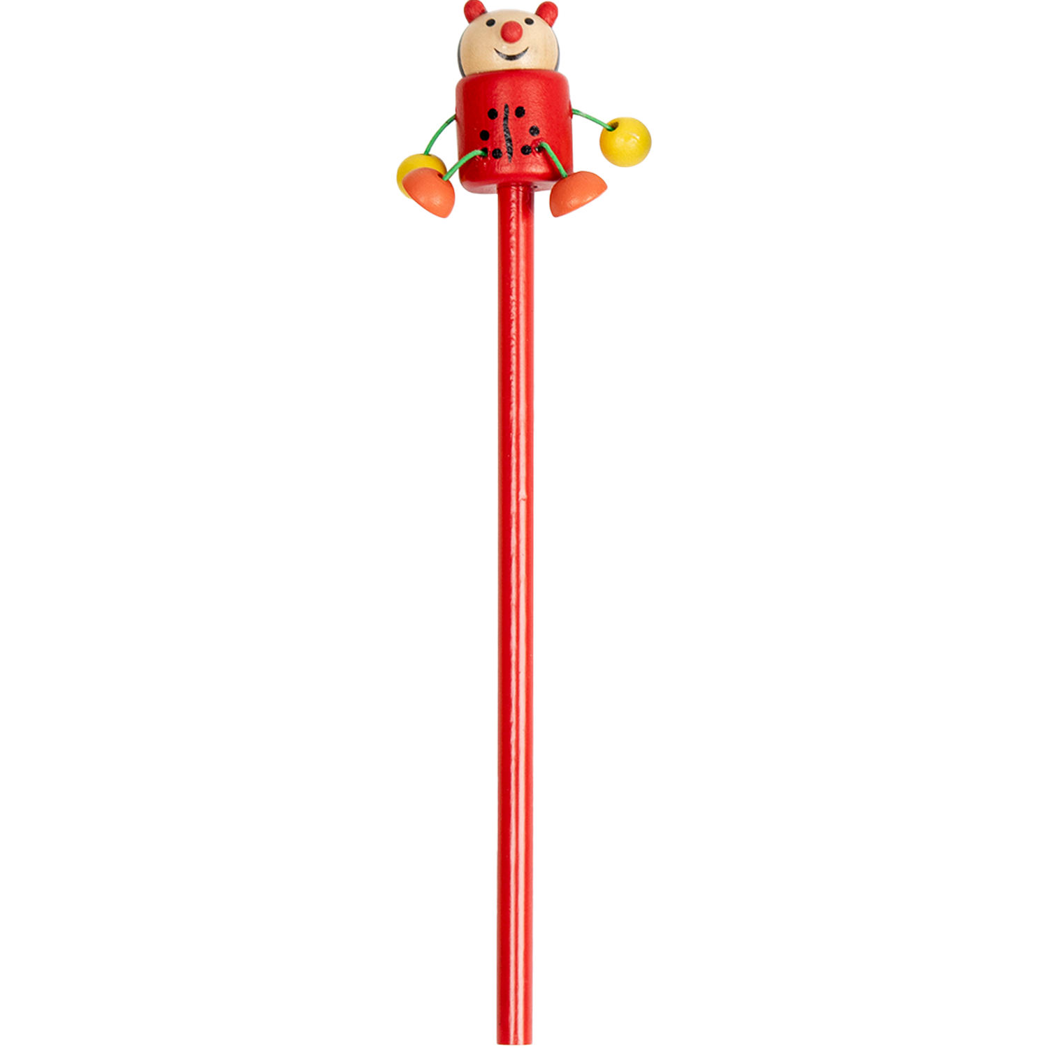 Cute Cartoon Wooden Pencils with Animal Toppers for Kids 3