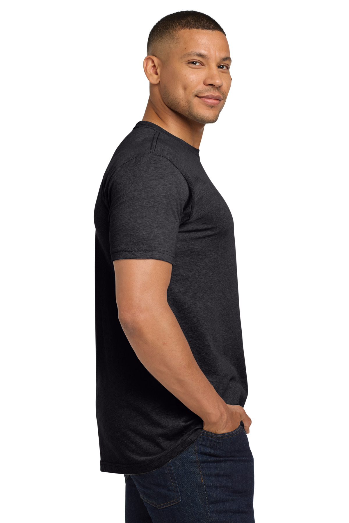 Next Level Apparel Adult CVC Sueded Tee. NL6410 63