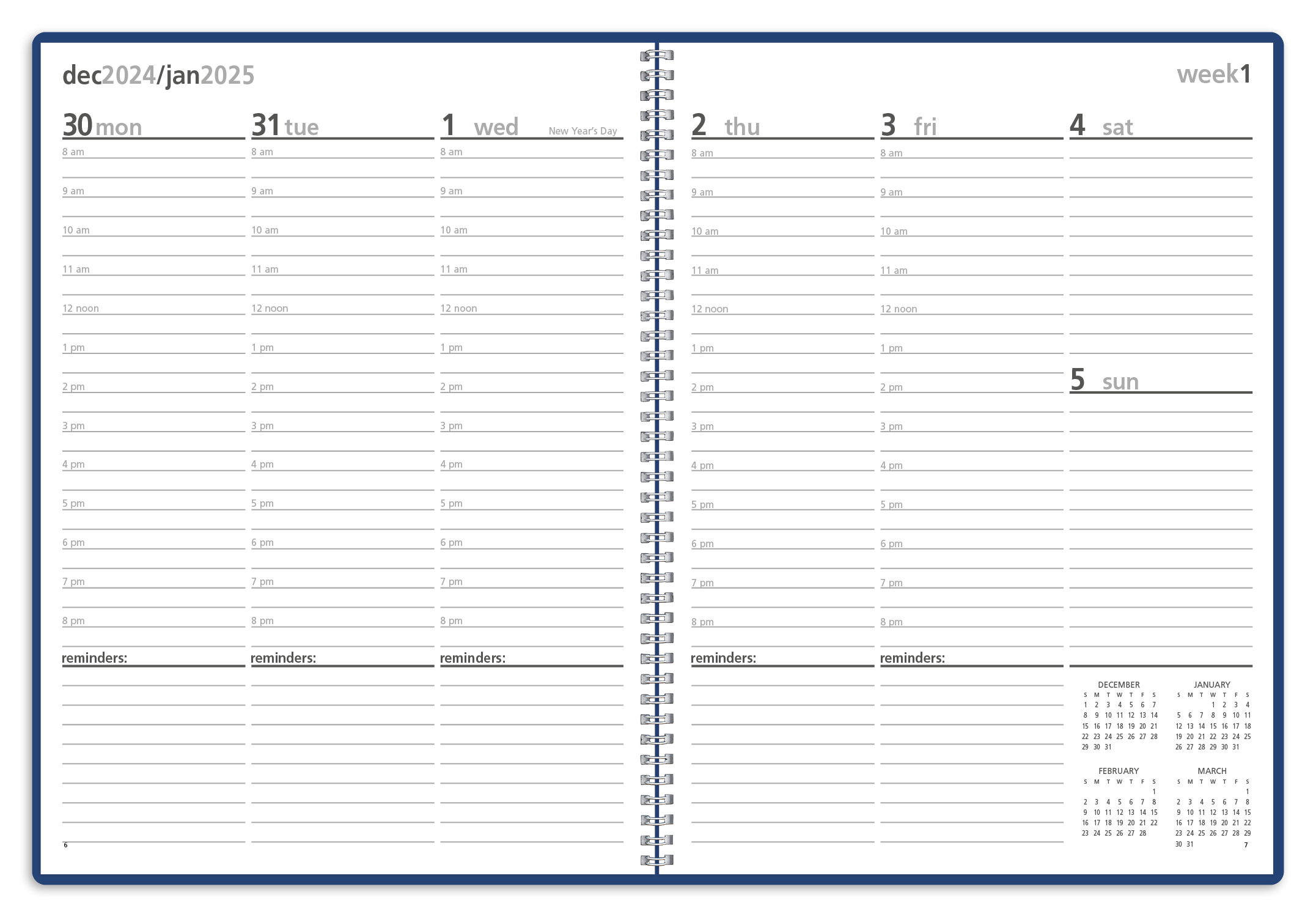 Triumph® Calendars Monthly & Weekly Planner 6