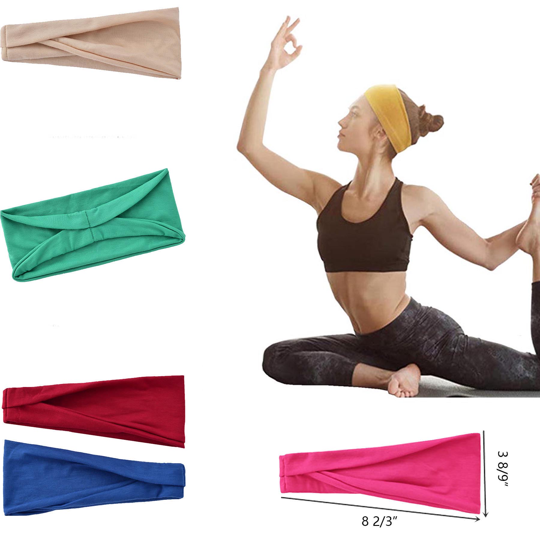 Polyester Yoga Headbands / Hairbands 2