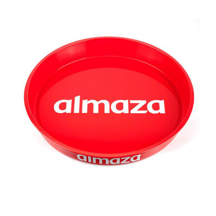 Large Round Serving Beverage Tray 6