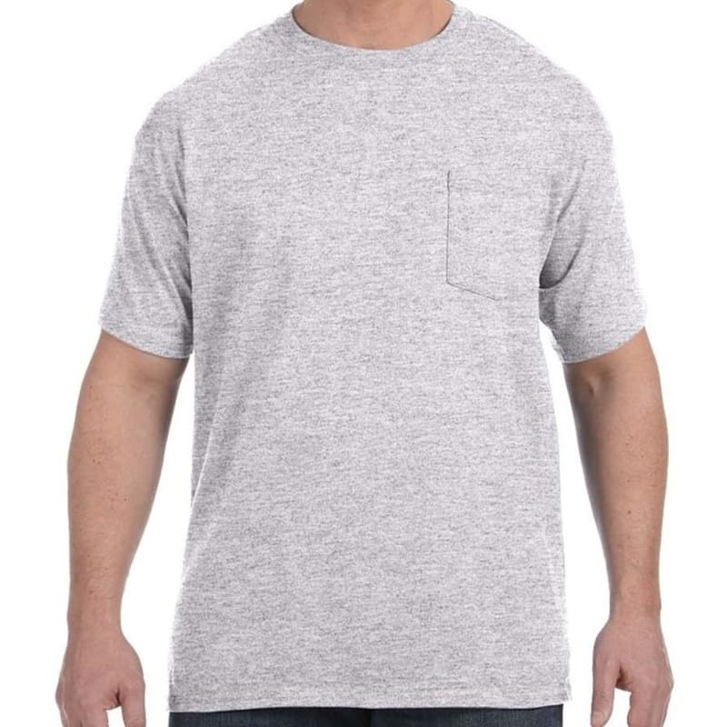Hanes 6.1 Oz. Tagless® ComfortSoft® Pocket T-Shirt 19