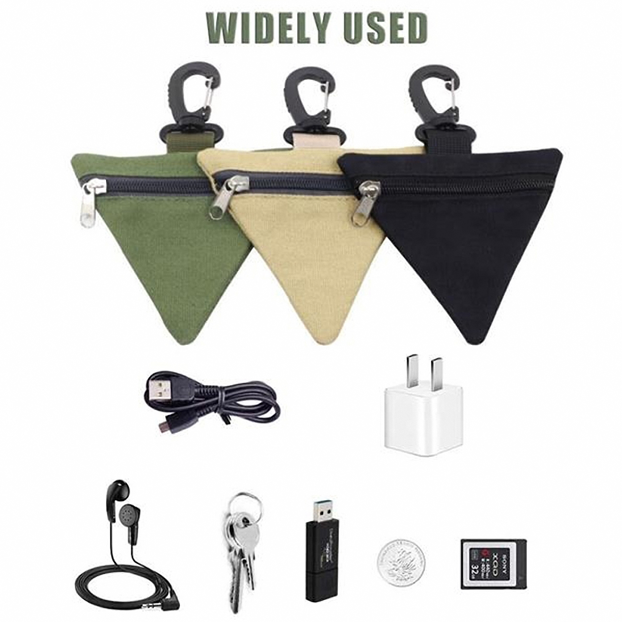 Tactical Everyday Carry Pouch with Carabiner 2