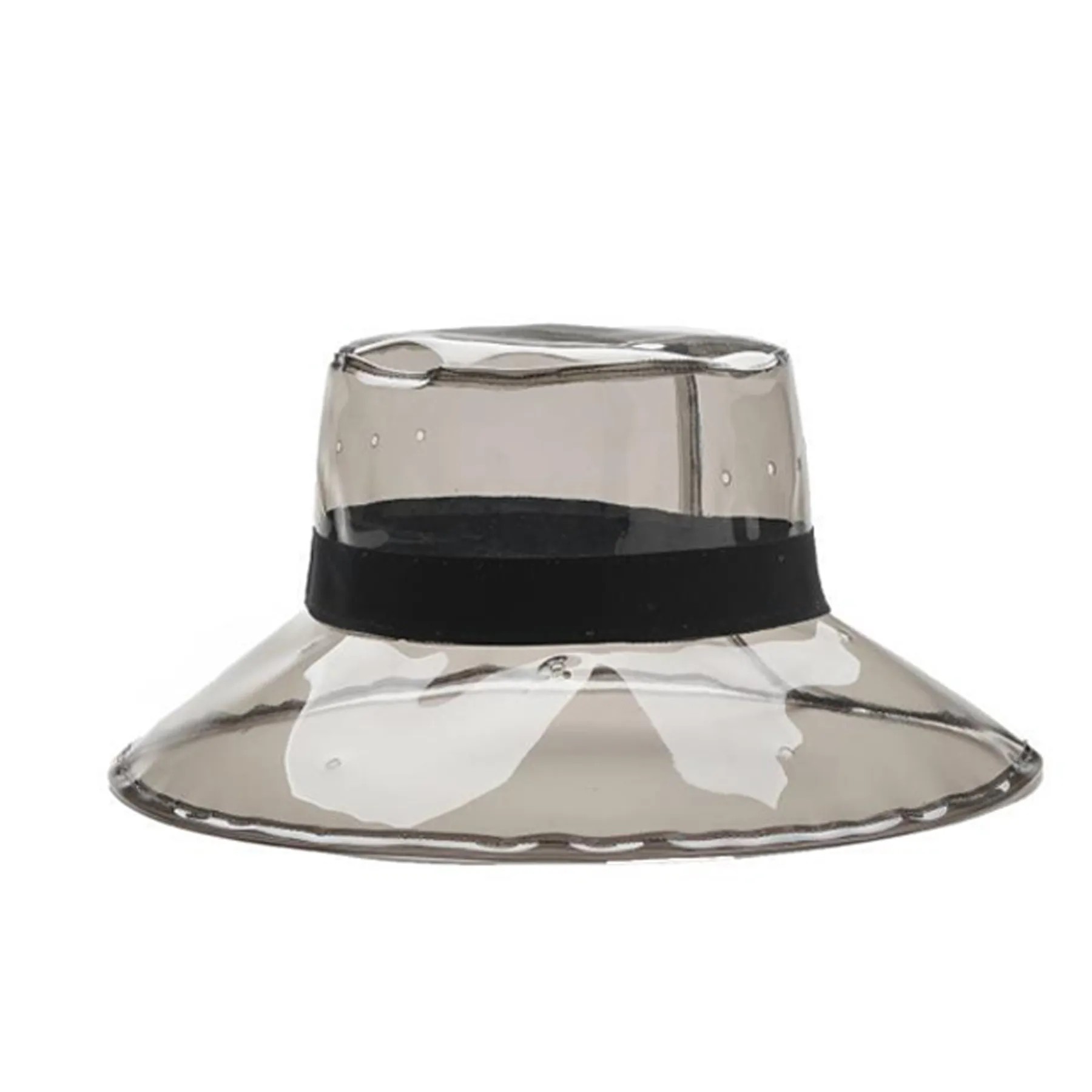 Pvc Wide Brim Bucket Hat 7