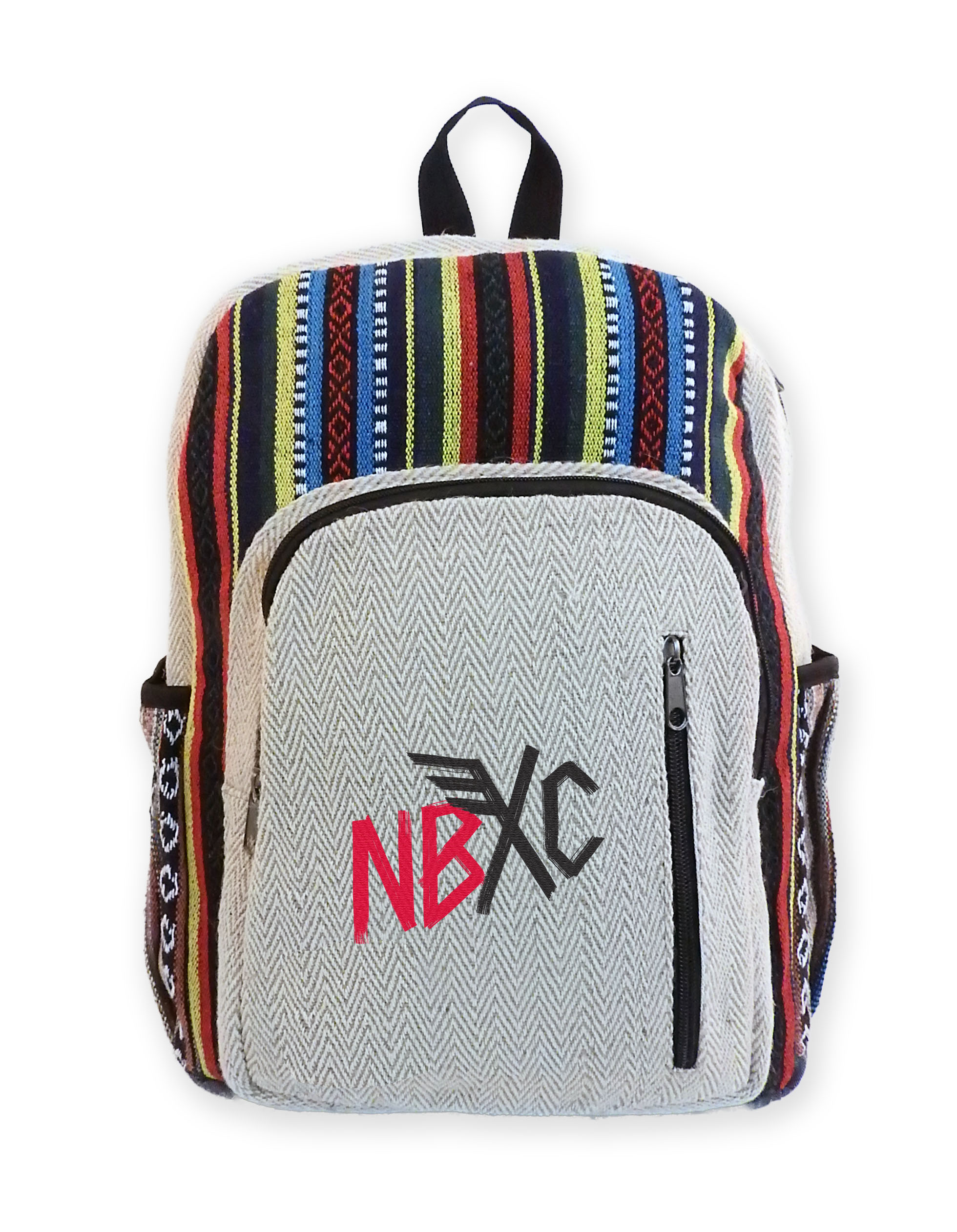 “Sero” Hemp/Cotton Colorful Backpack
