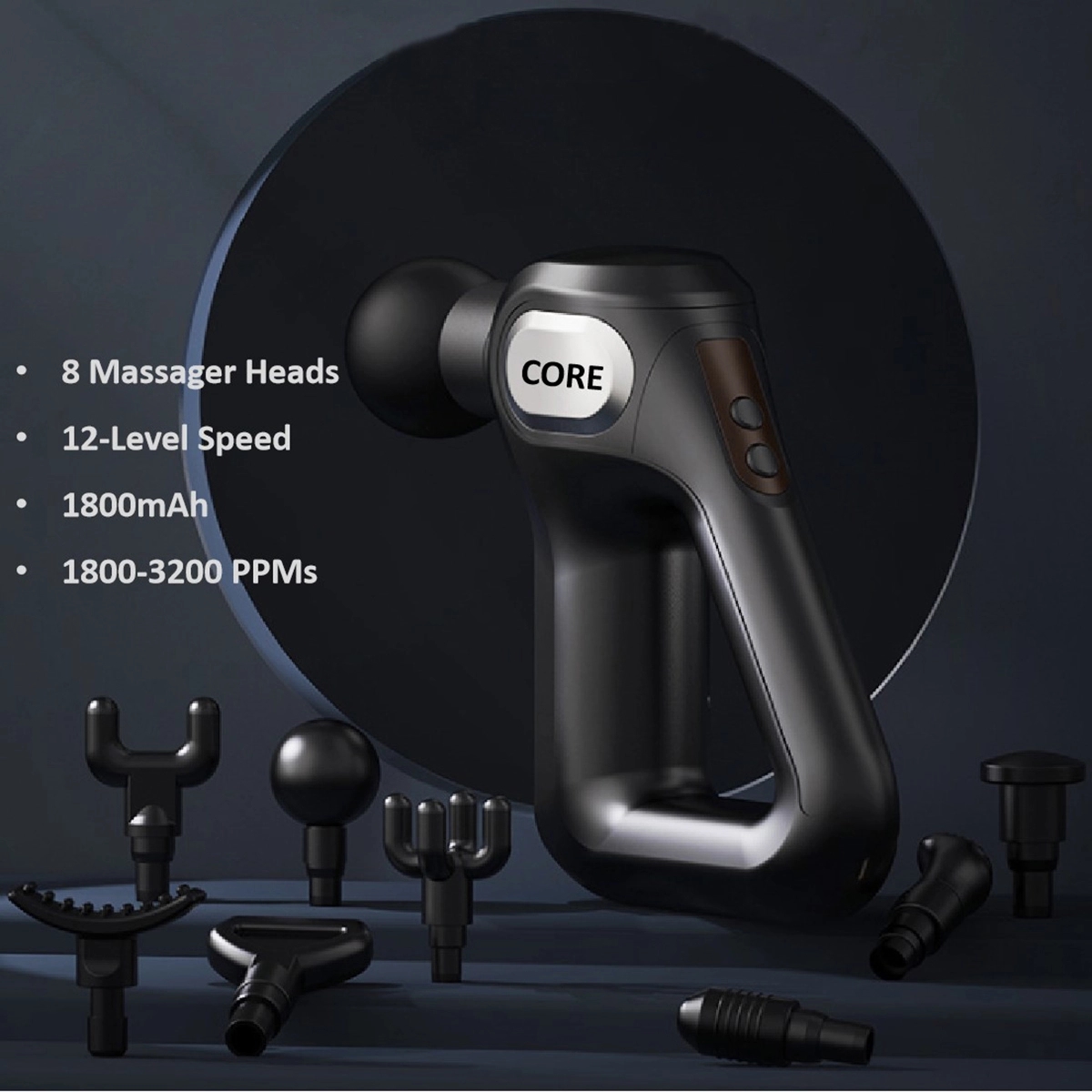 Muscle Massager With 12 Vibration Speed 4