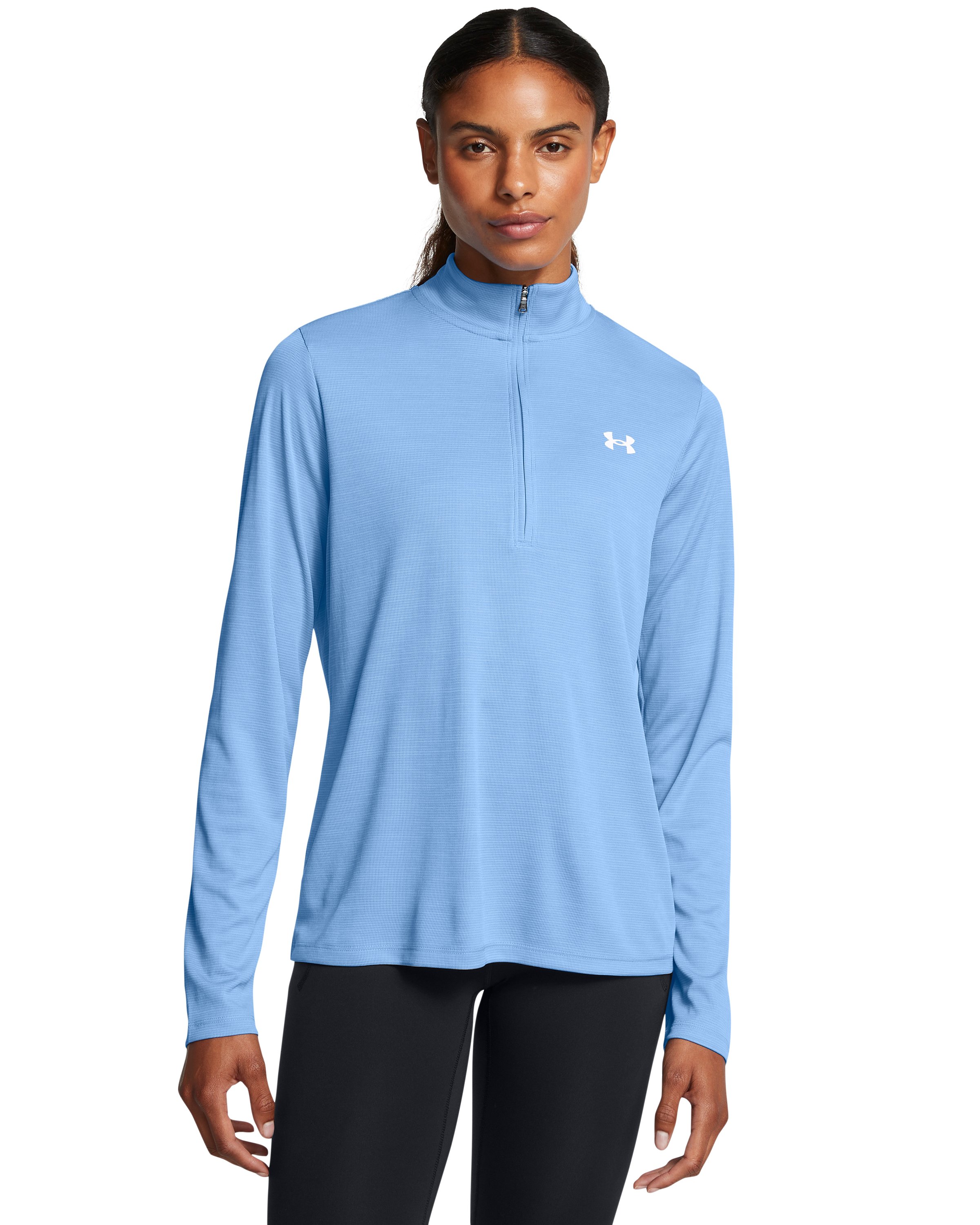 UA Tech Textured Women's  Zip 8