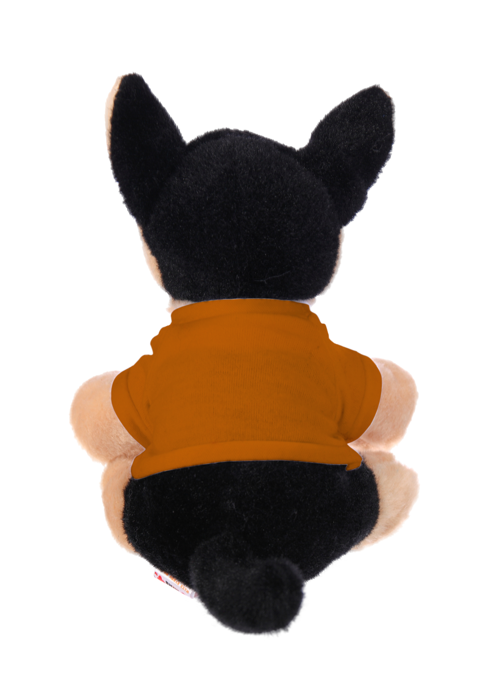 Soft Plush Sitting German Shepherd wearing a T-Shirt 23