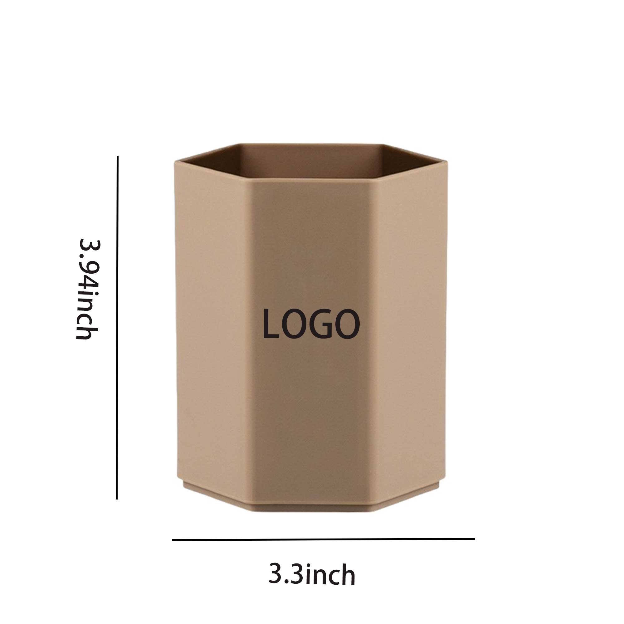 Simple Plastic Desktop Pen Holder 3