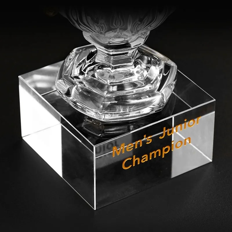 Crown Crystal Cup Trophy Award BULK 7