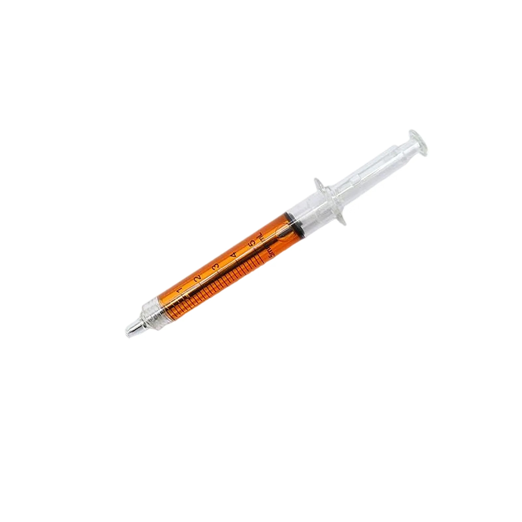 Syringe Shaped Ballpoint Pen Plastic 5.4 Inch 8