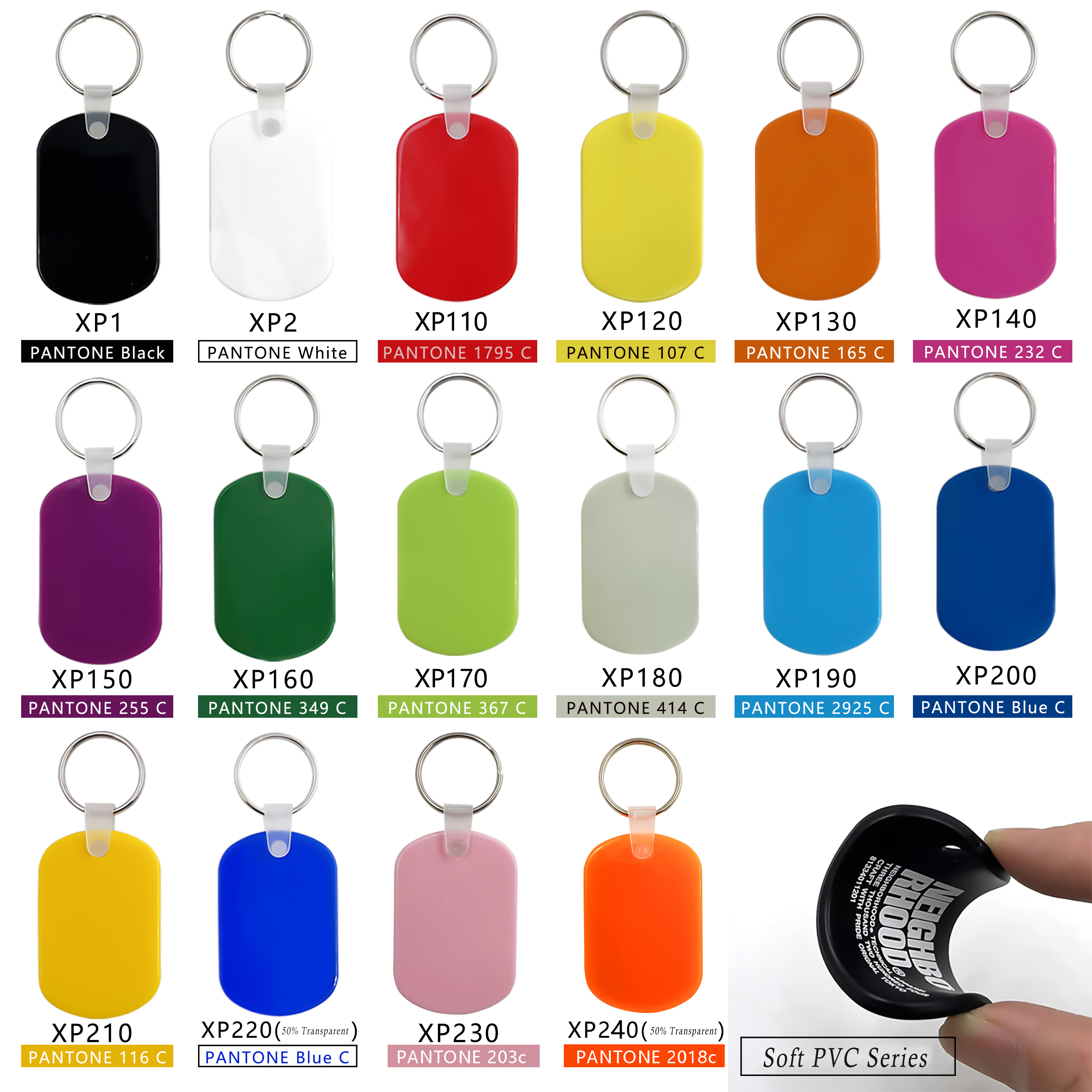 Custom Soft PVC Keychains 3