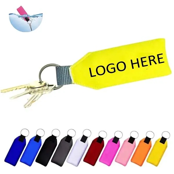 Floating Neoprene Key Chain / Ring 3