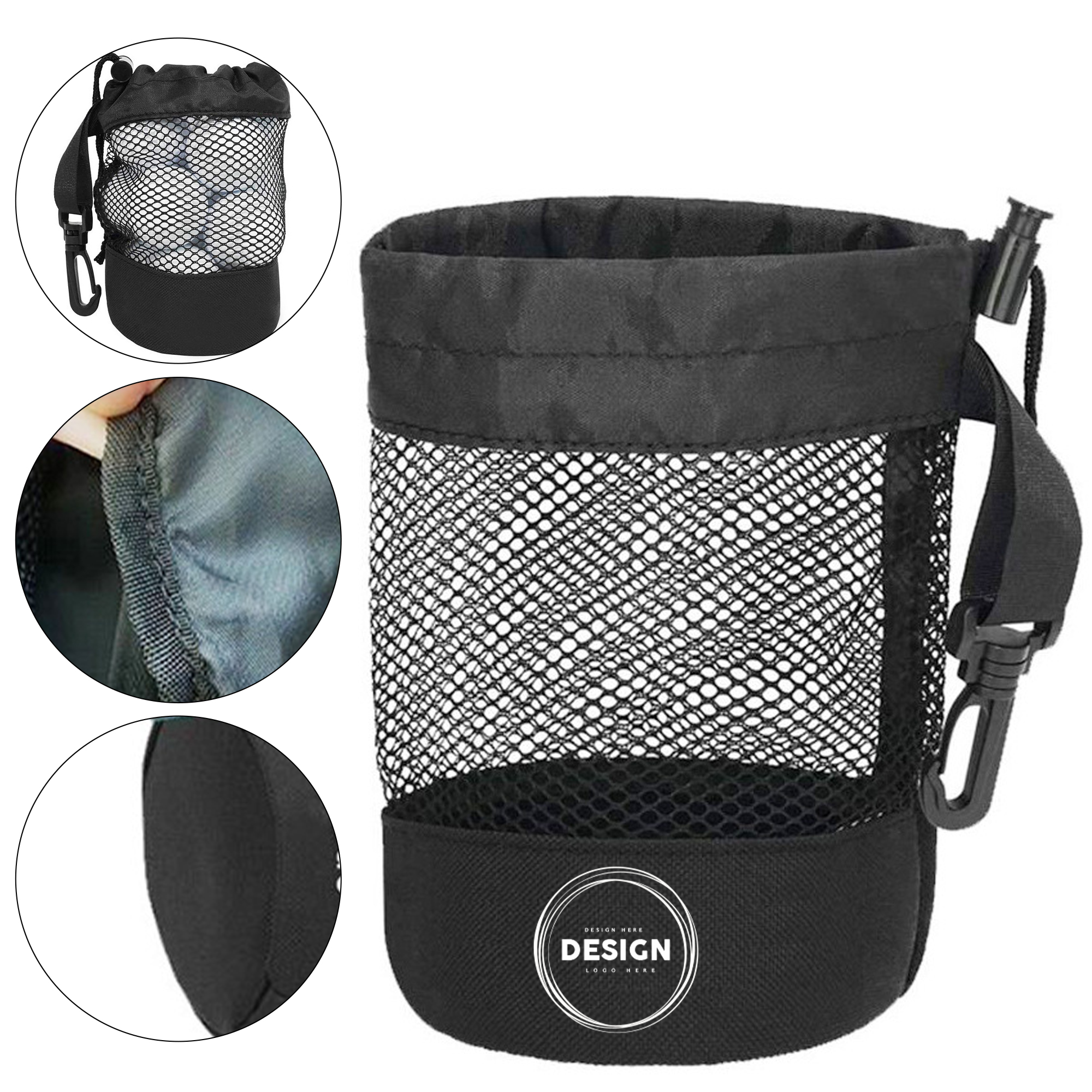 Nylon Golf Ball Mesh Bag 2