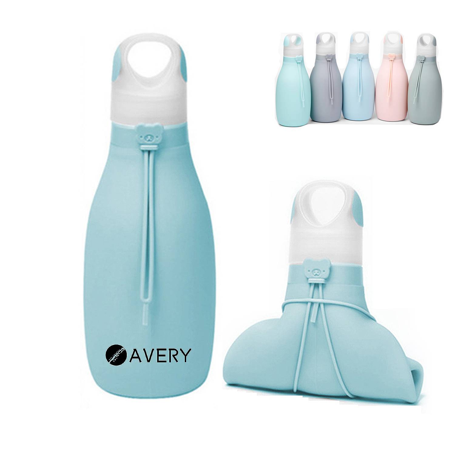 170z Foldable Water Bottle W/ Lid 2
