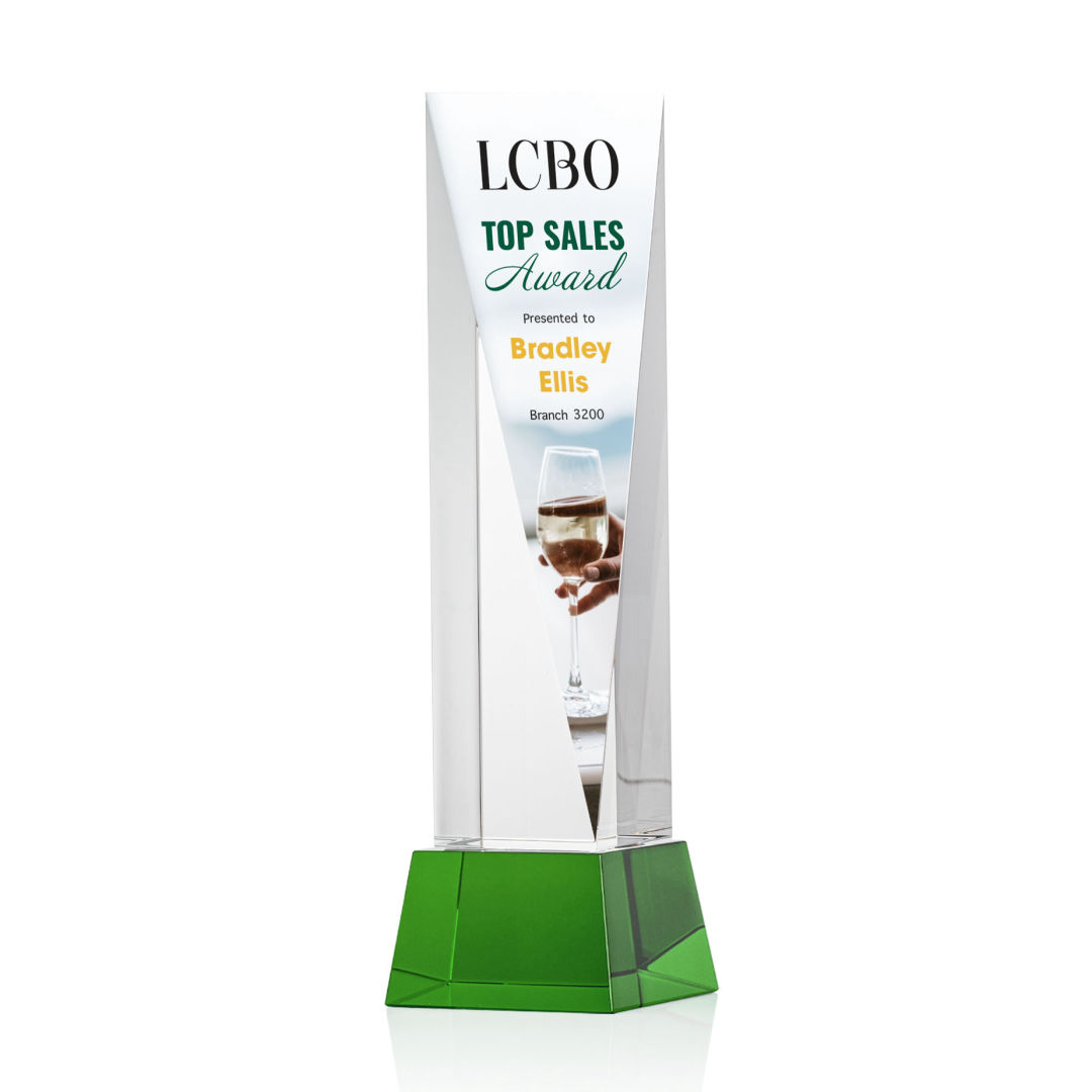 Easton VividPrint™ Award on Base - Green 9