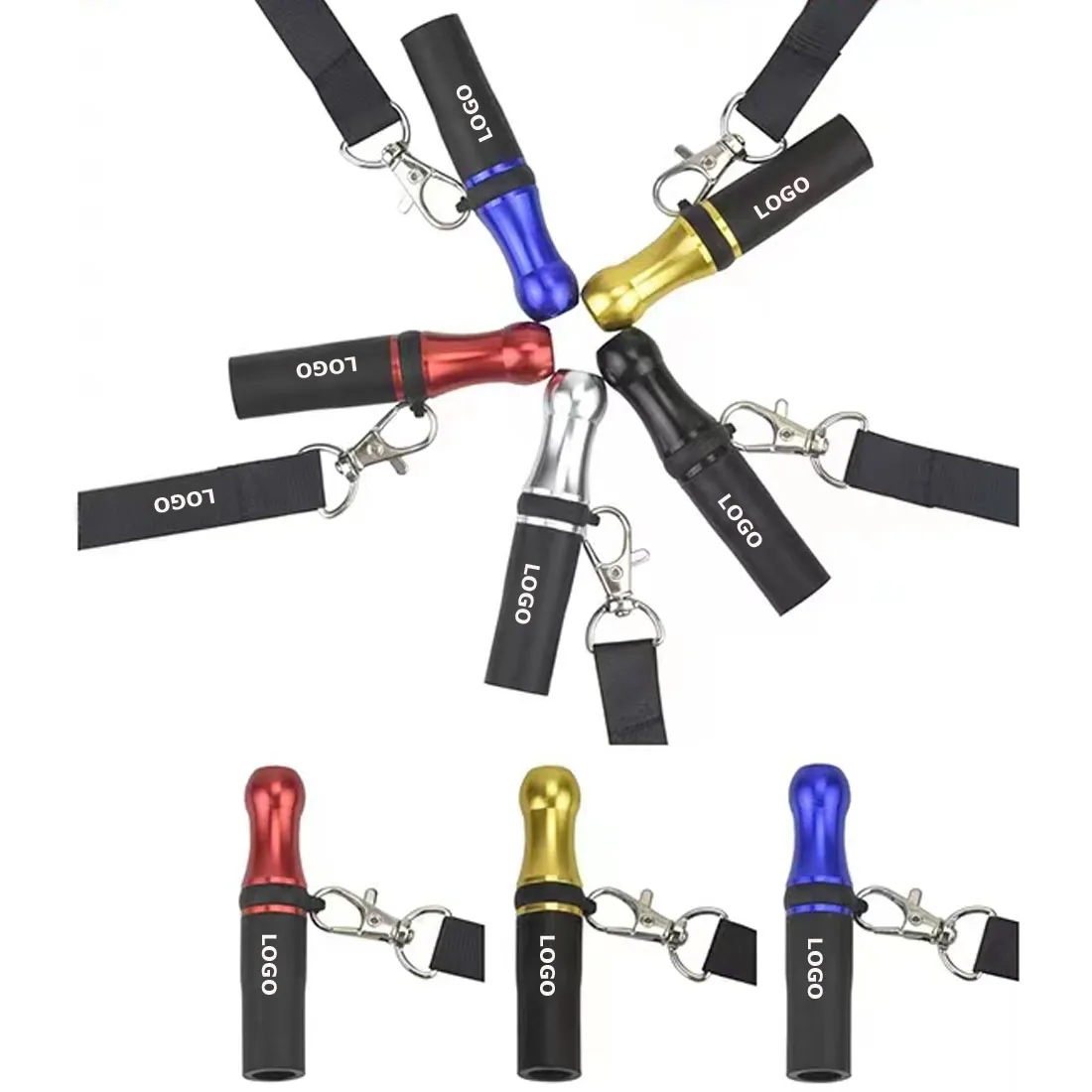 Reusable Aluminum Hookah Mouth Piece Tips 5