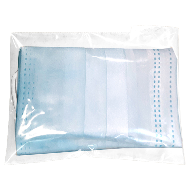 Bixby Plus San" 13 Piece Mask & Sanitizing Safety Kit inserted into Zipper Pack 14