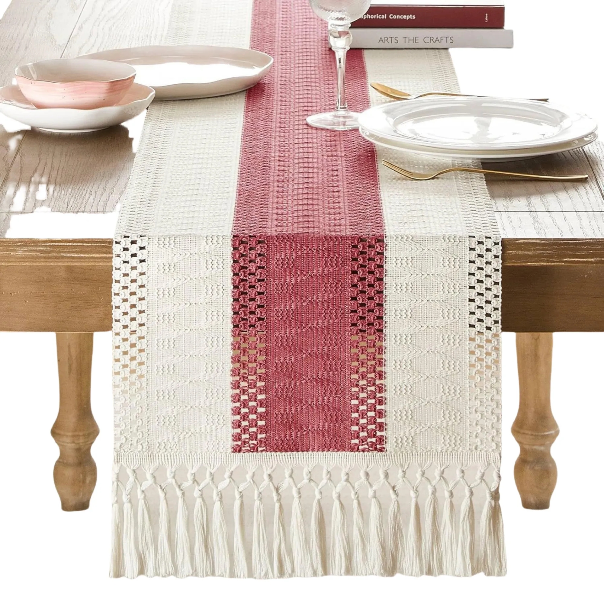 Decorative Tassel Table Ornament & Festive Flag 2