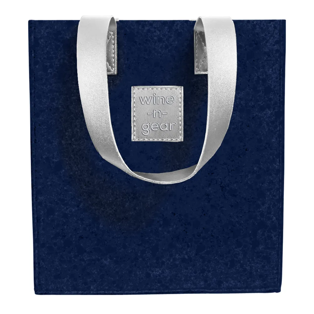 6-Bottle Felt Wine Tote 22