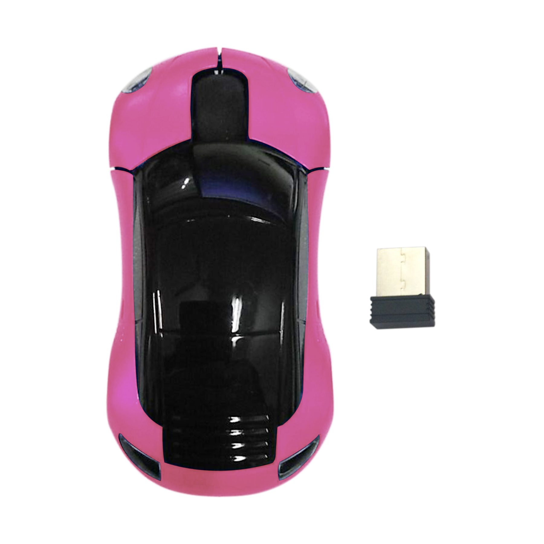 1400 DPI 2.4 GHZ Wireless Car Optical USB Mouse /Mice 11