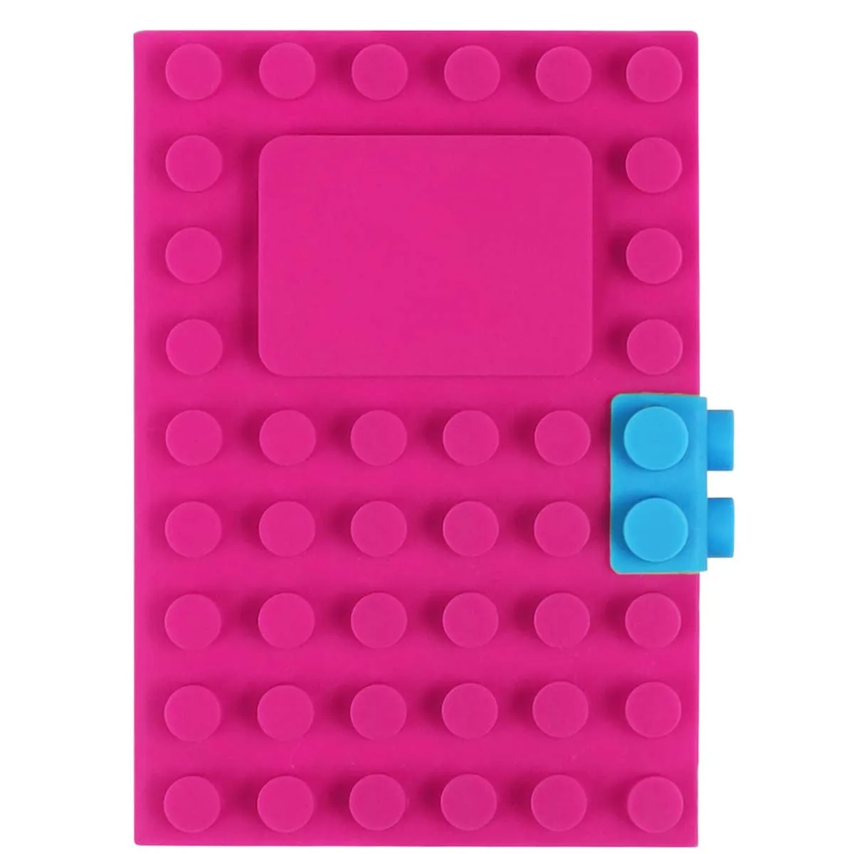 Custom Creative Building Block Silicone Student Notebook 2