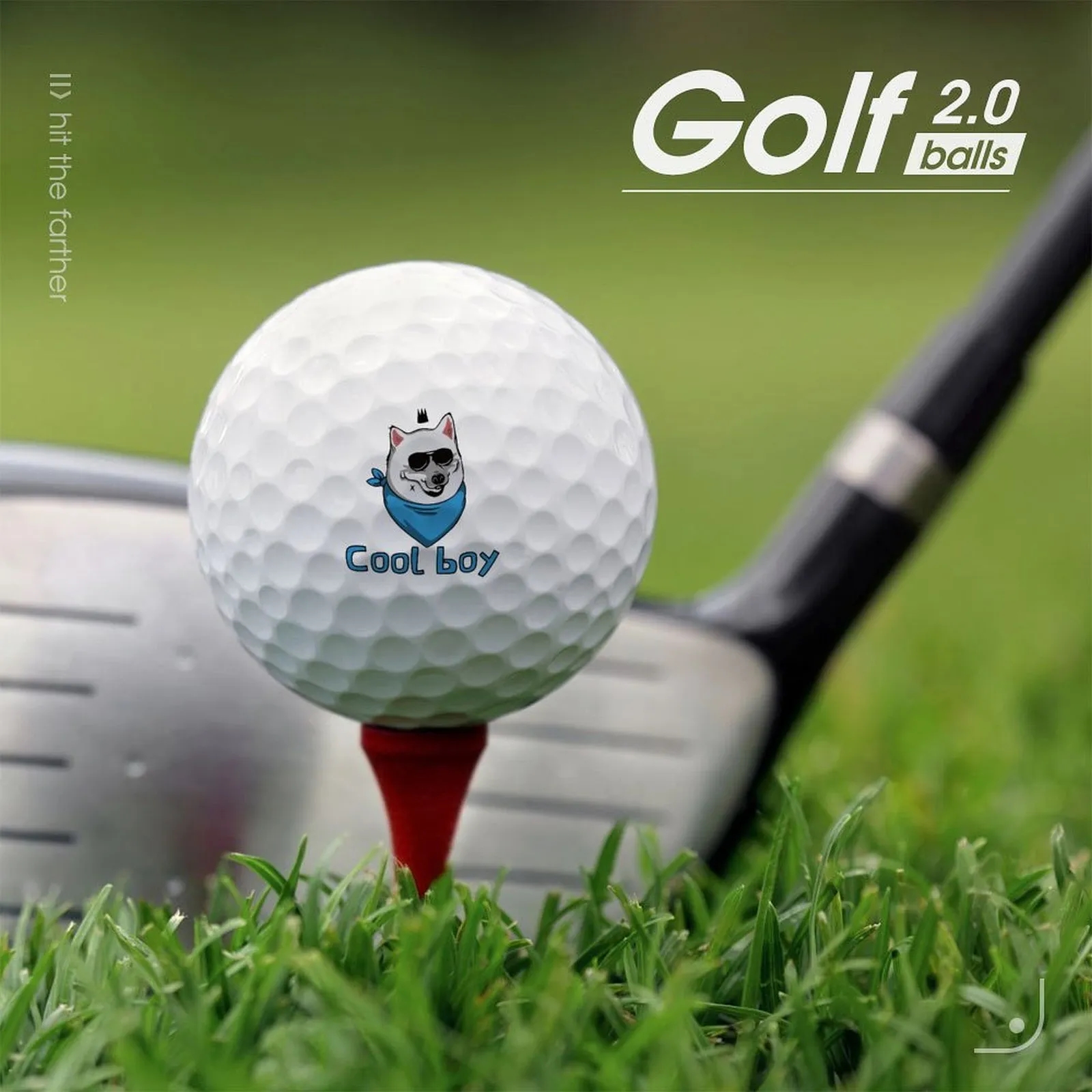 Bulk Custom Golf Balls With Logo - Wholesale Personalized Golf Balls For Corporate Gifts 6