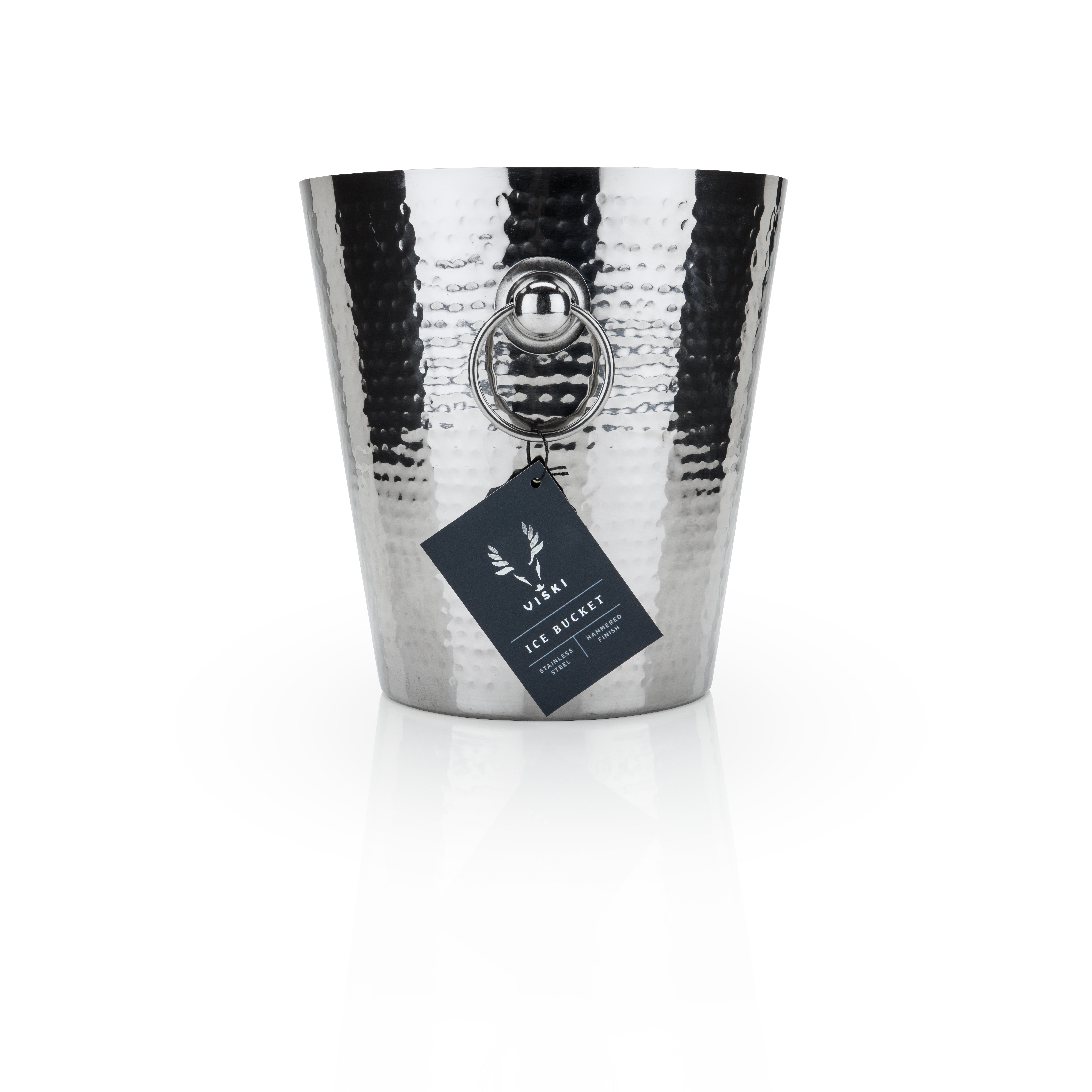 Viski® Hammered Ice Bucket 2