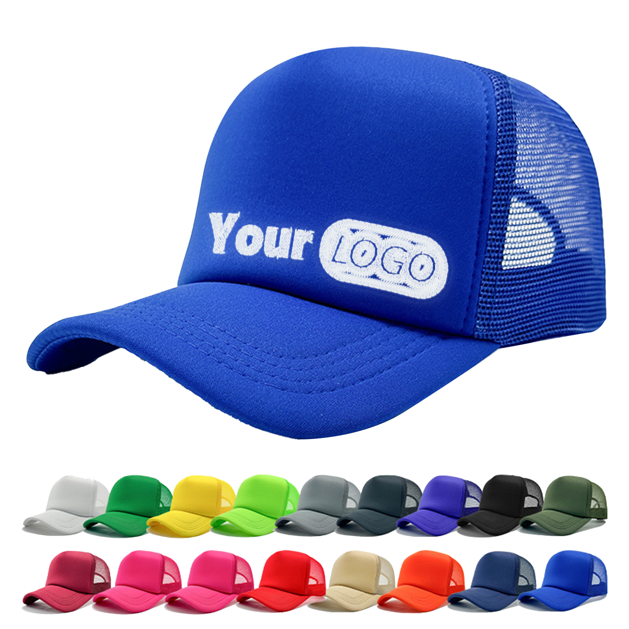 Custom Embroidered Trucker Hat 2