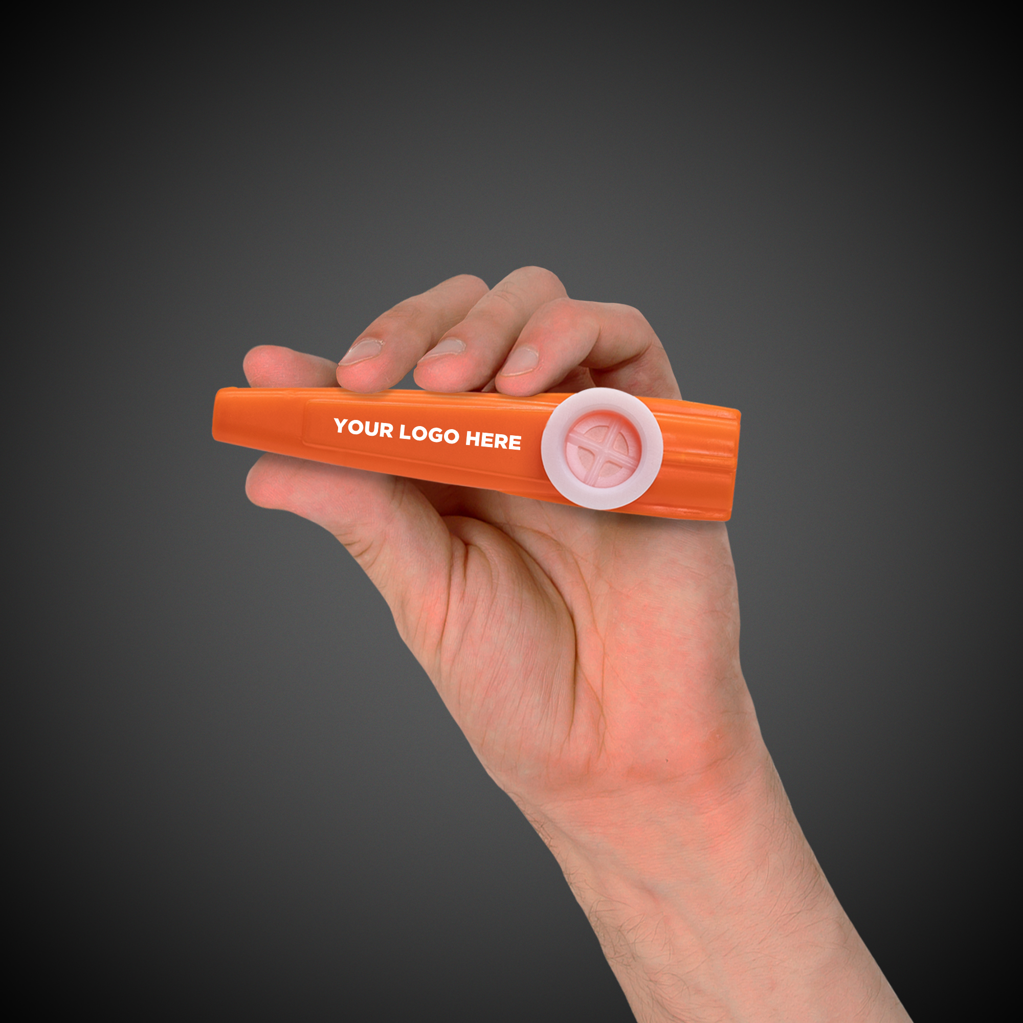 Orange Plastic Kazoo 8