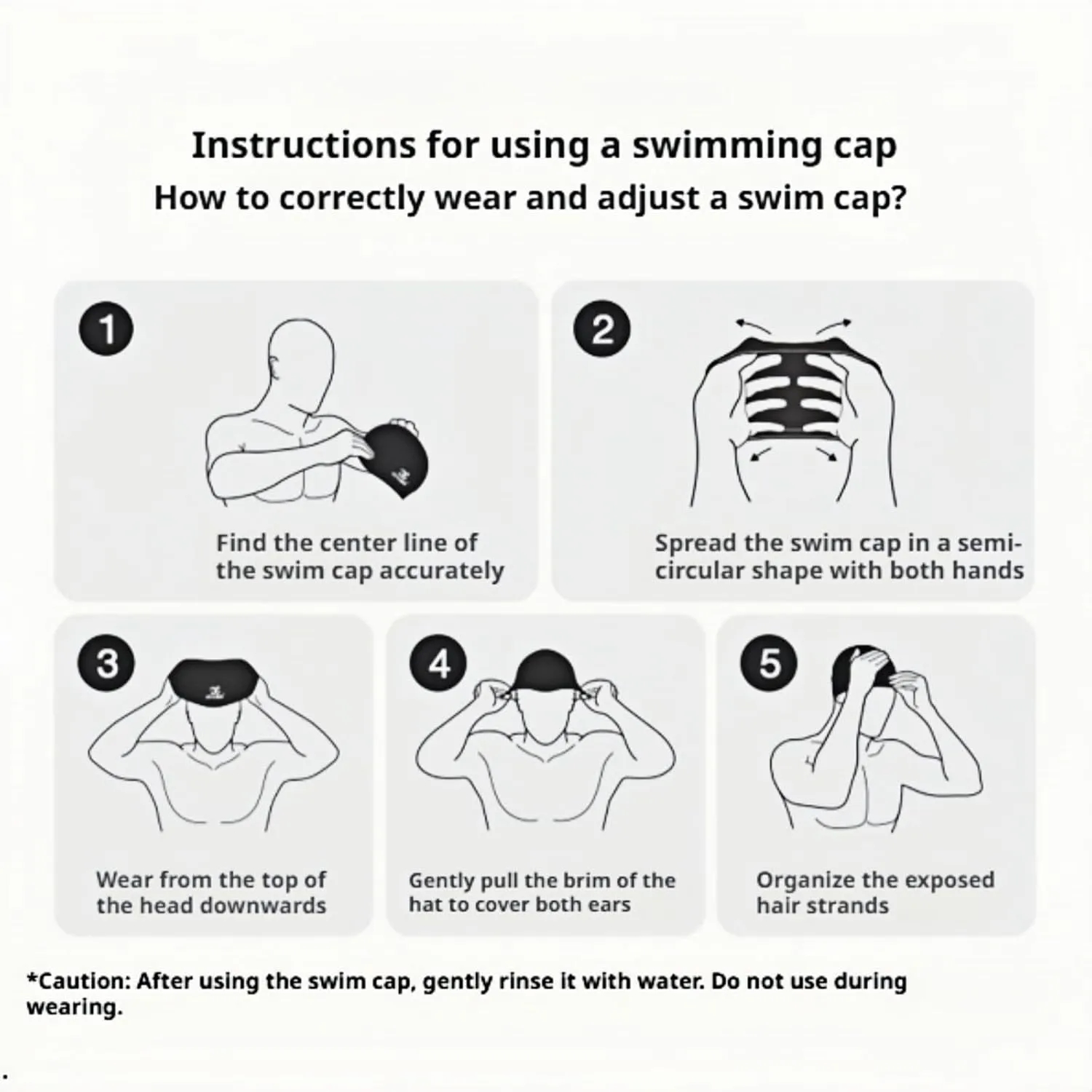 Silicone Non-Slip Swim Cap 4