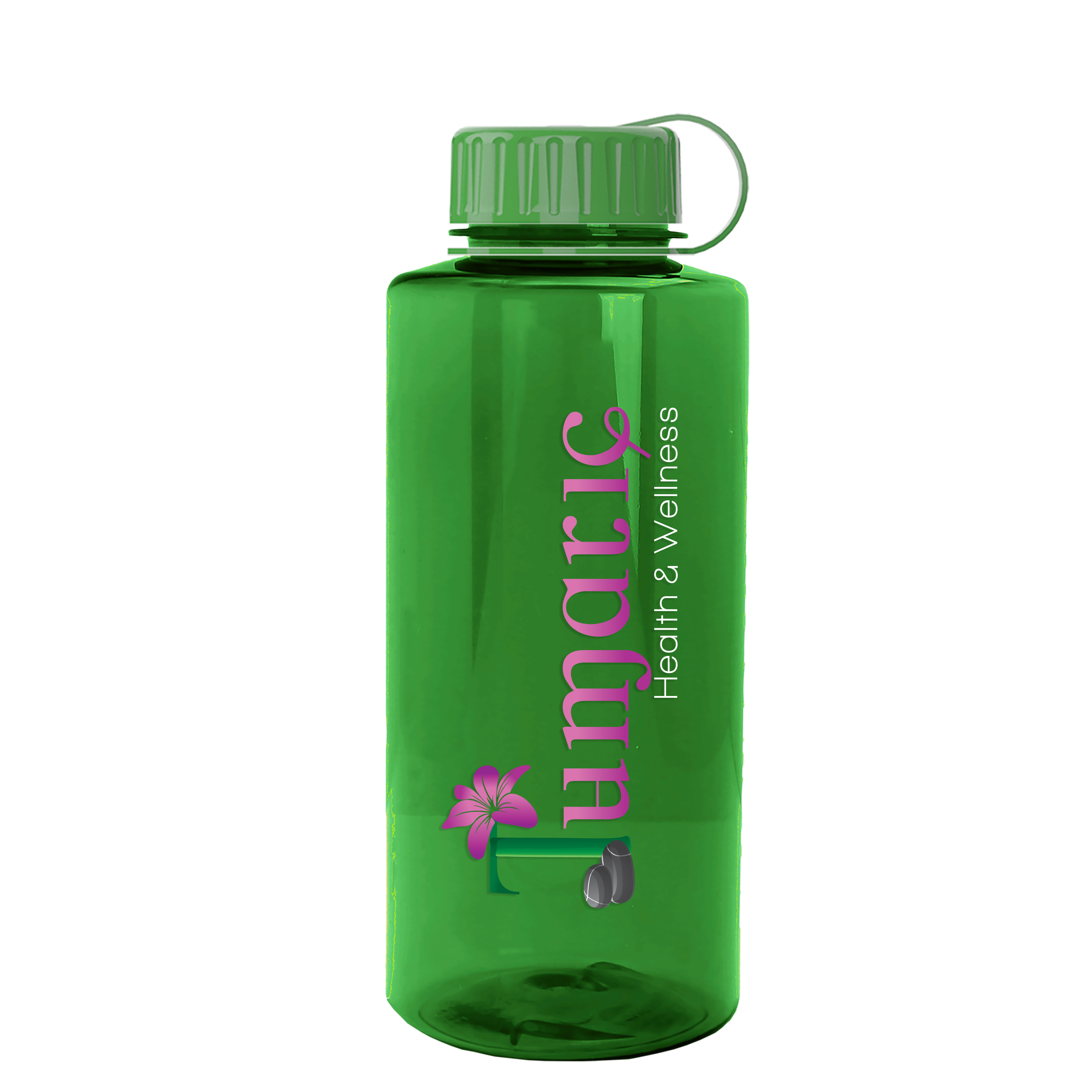 Garyline® Mountaineer Tritan® Bottle with Tethered Lid - 36 oz. 371