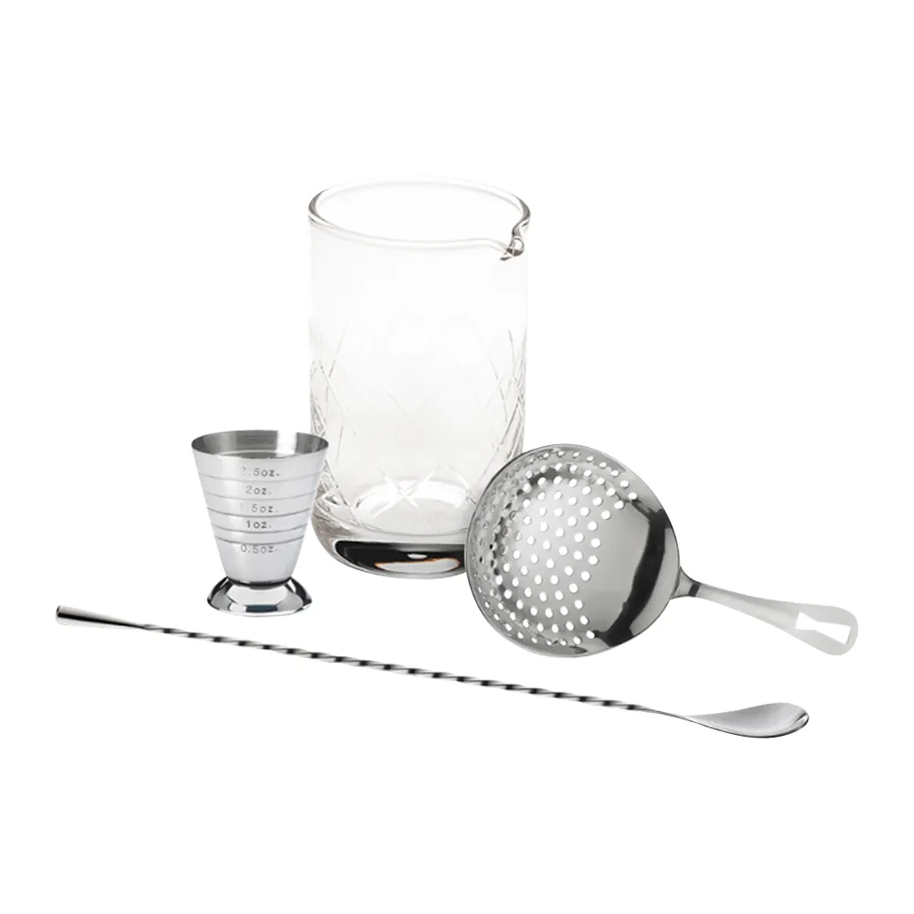 4-Piece Classic Cocktail Stirred Set 3