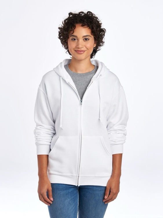 JERZEES NuBlend® Unisex Full-Zip Hooded Sweatshirt 6