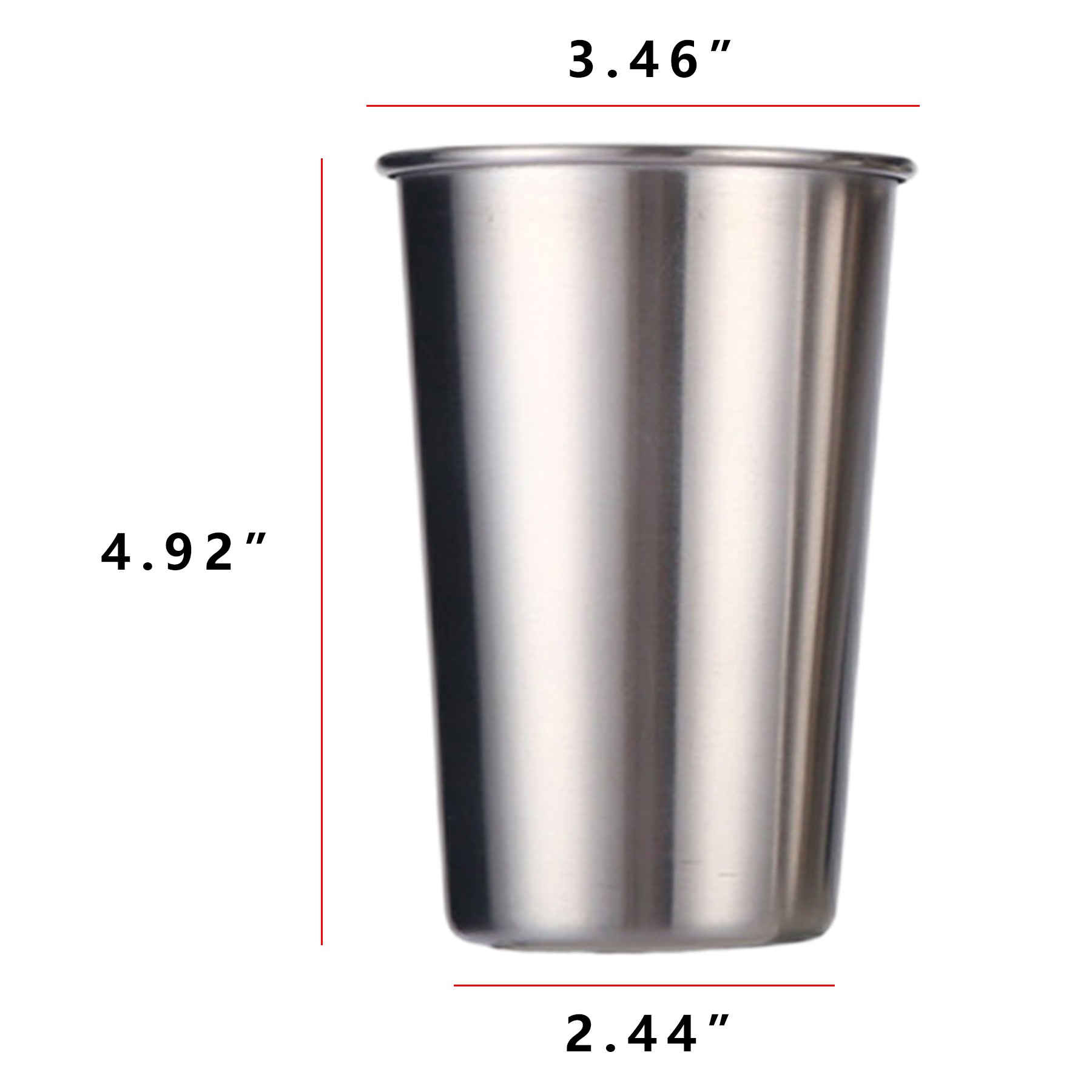 16 Oz Stainless Steel Cup 4