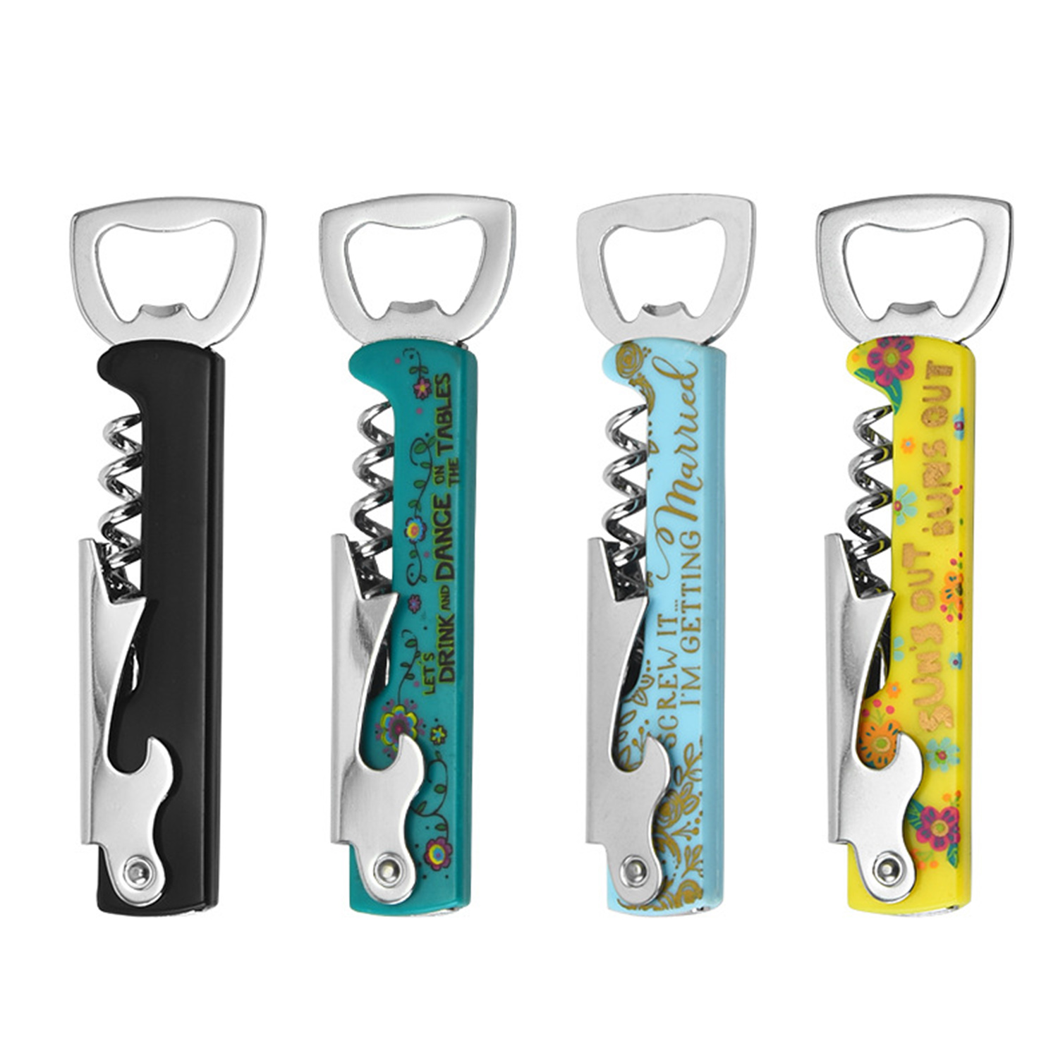 4-In-1 Wine Corkscrew Bottle Opener and Knife 4