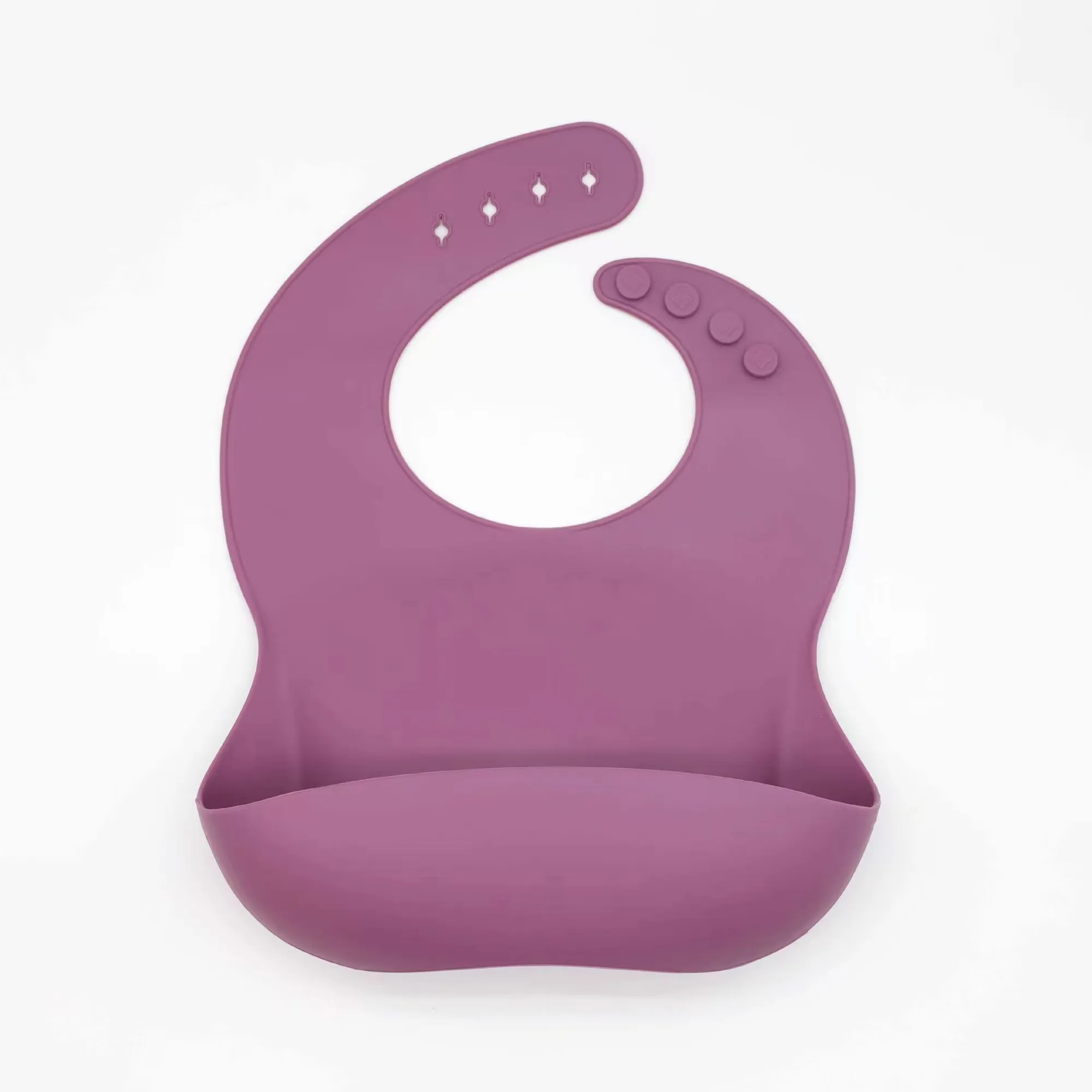 Waterproof Silicone Easily Wipes Clean Baby Bib Customize 9