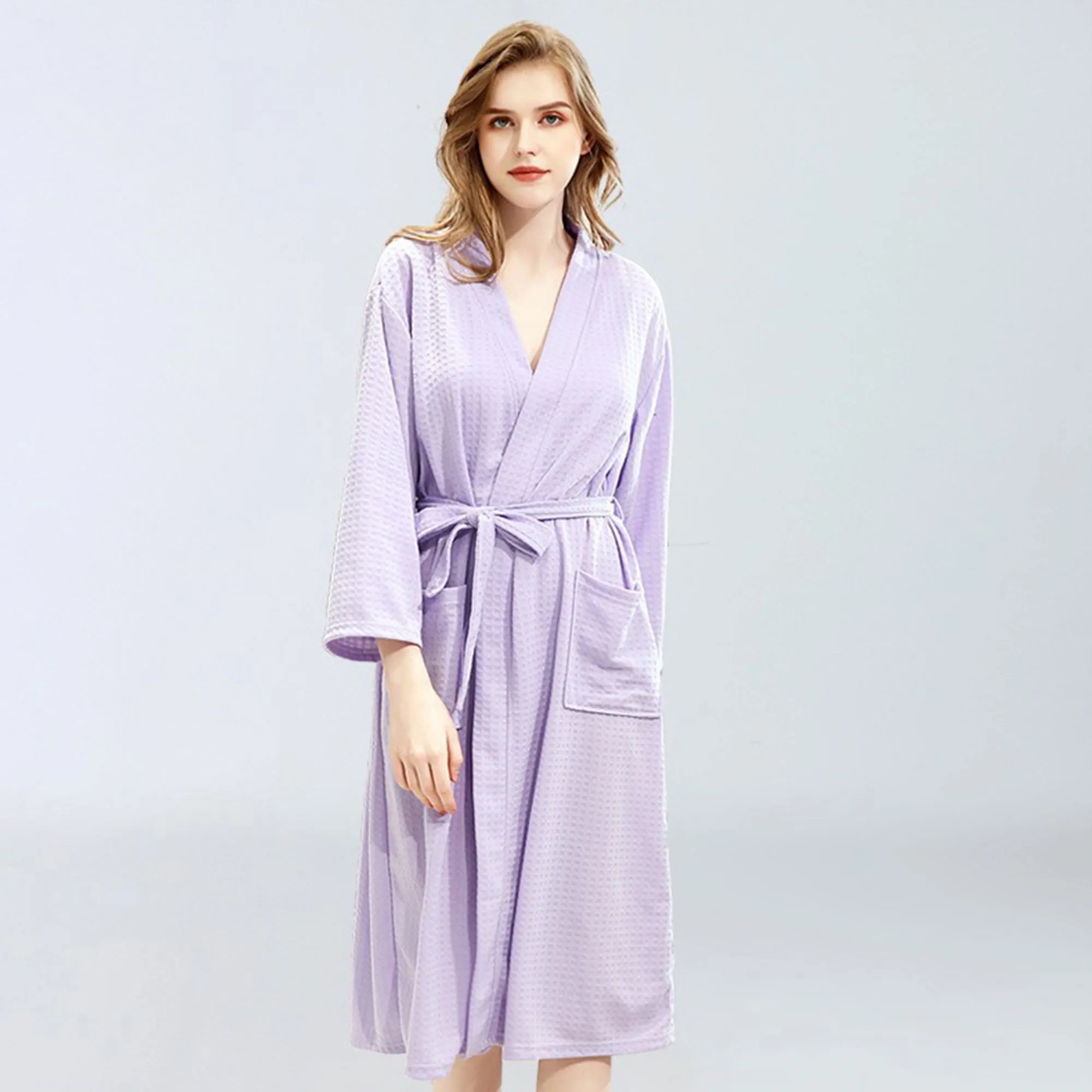Soft Quick Dry Unisex Sauna Robe Apparel 5