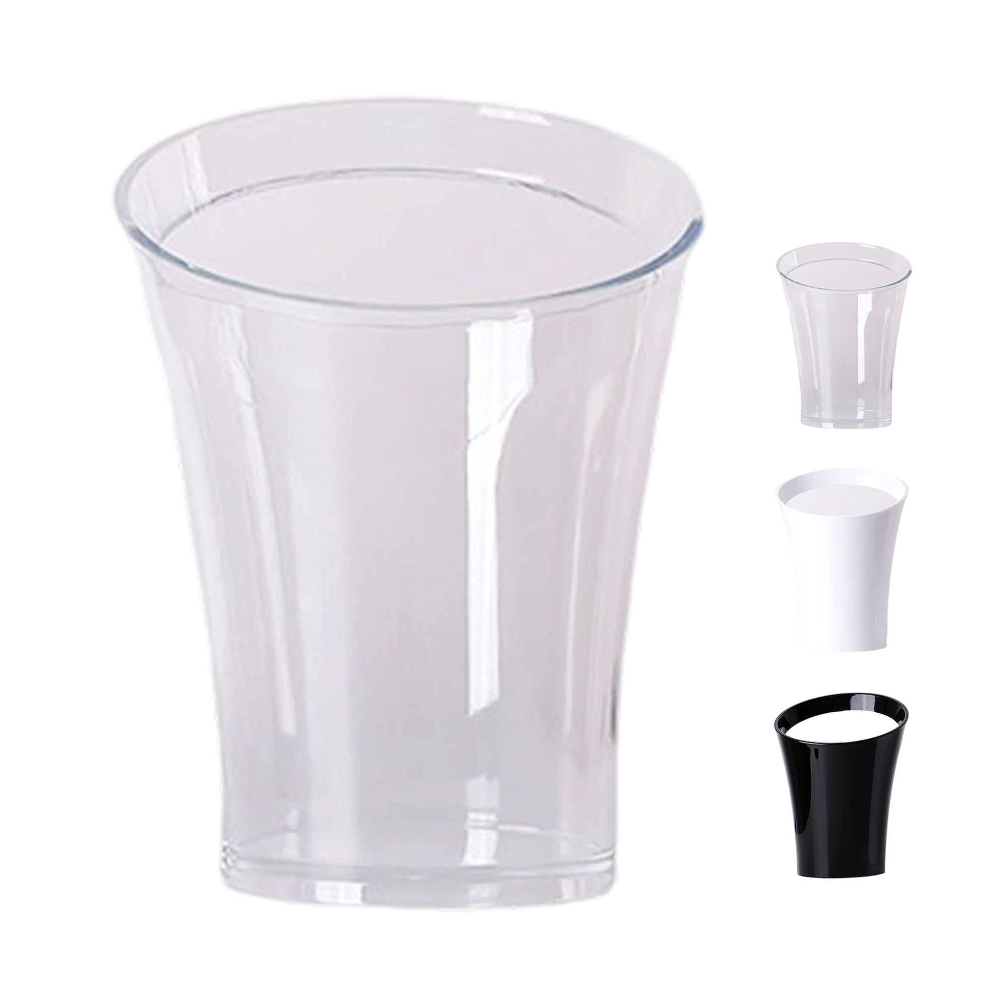 Acrylic Ice Bucket 3.2 Liter 8.2" x 8.2" x 11.6" 3
