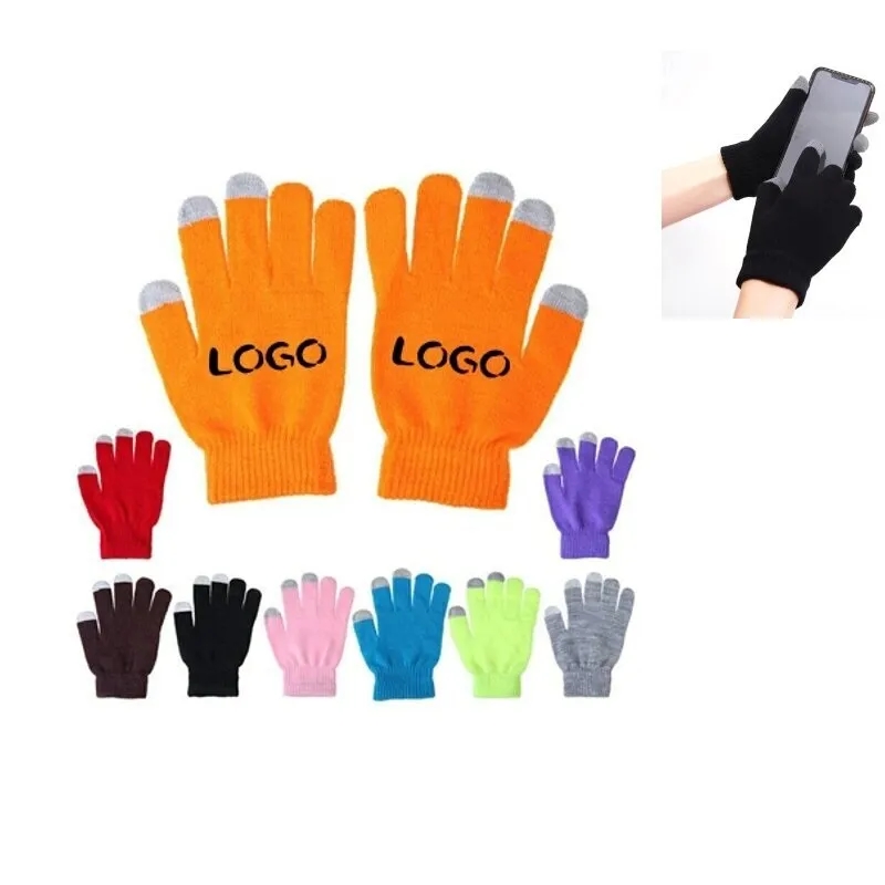 Winter Warm Knit Gloves - Touch Screen 3