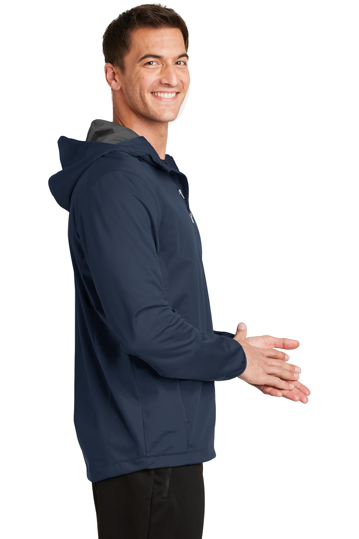 Port Authority Active Hooded Soft Shell Jacket. J719 14