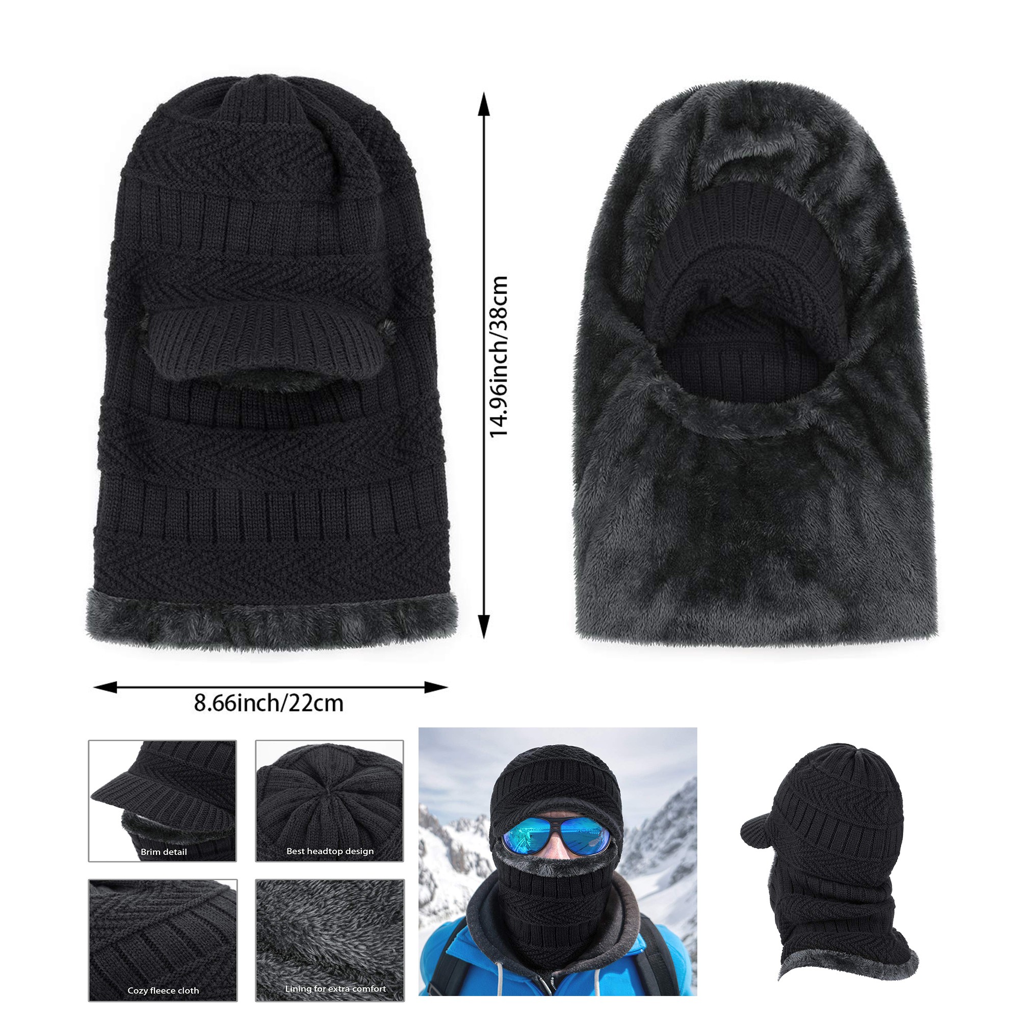 Warm Cycling Ski Mask 3