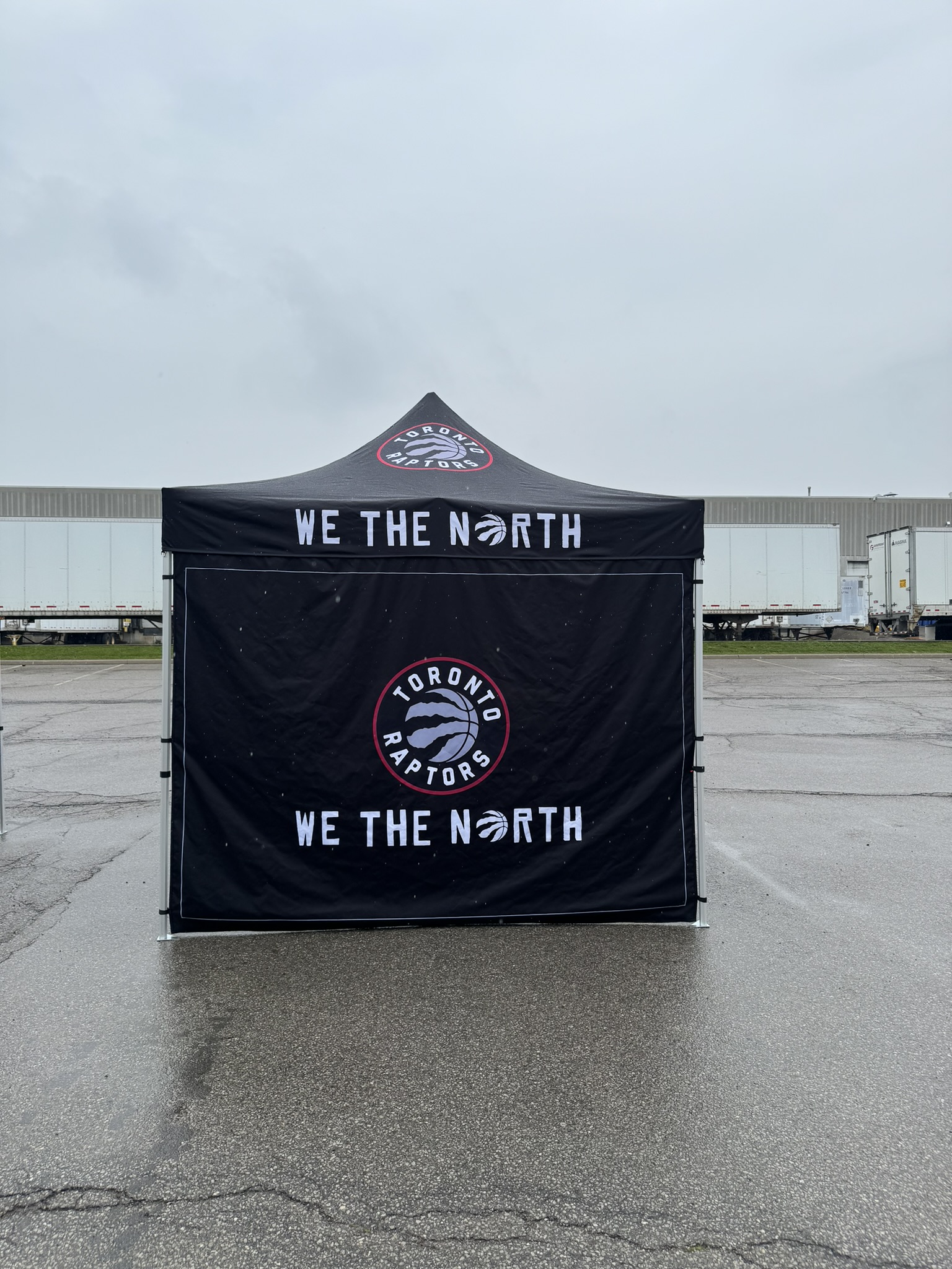 48 Hr Quick Ship - Full Back Wall for 10x10 Tent Kit, Sublimated, Double Sided Print 12