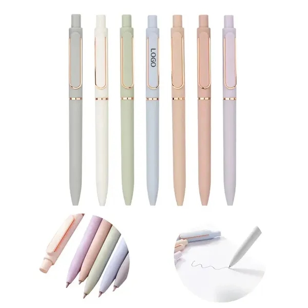 Neutral Morandi Pressing Pen - Smooth Writing Instrument 3