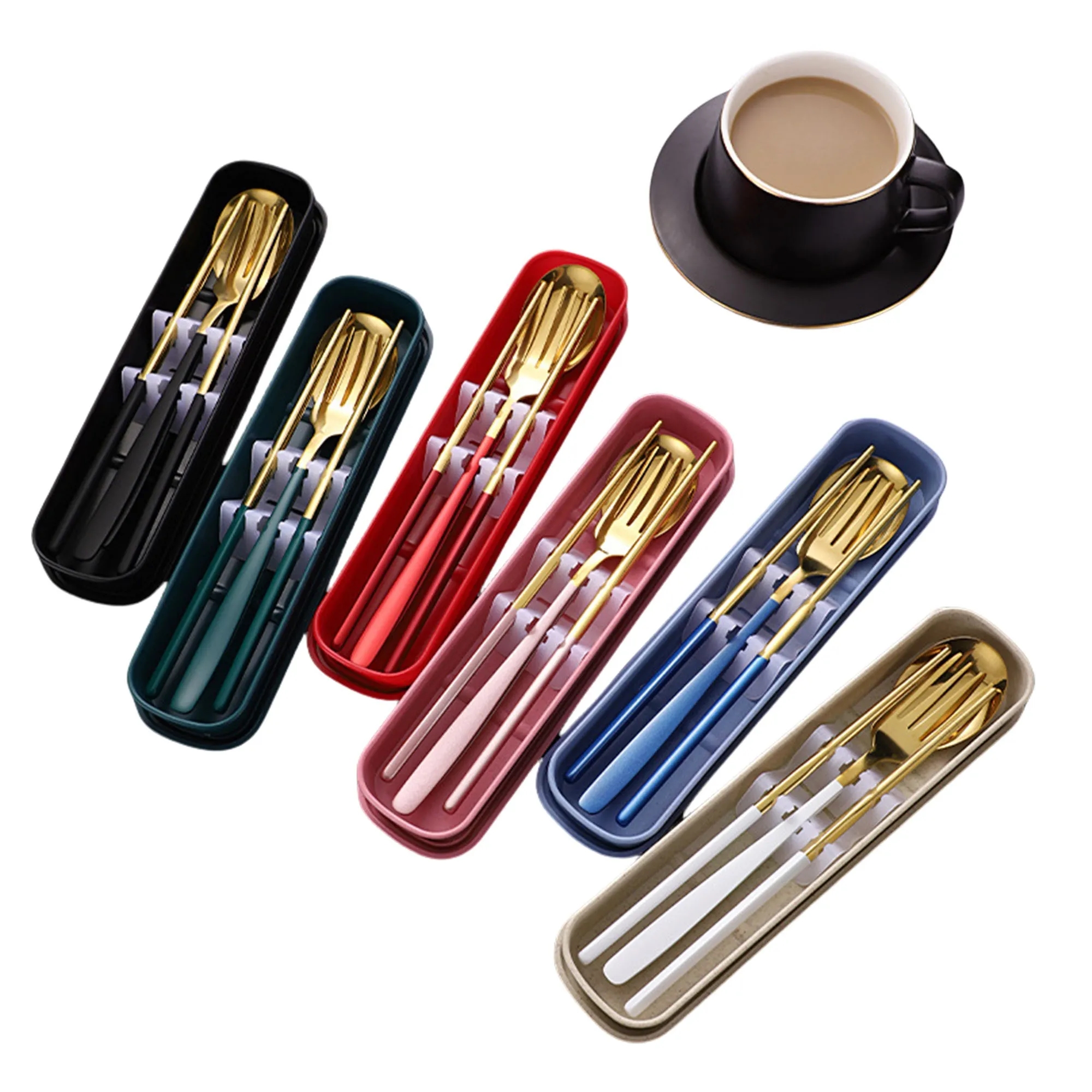 Travel Portable Cutlery Set 10