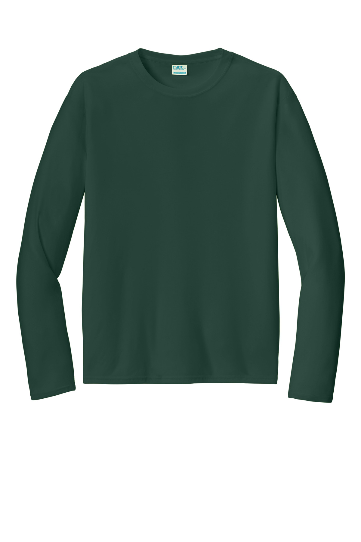 Port & Co Long Sleeve Performance Tee. PC380LS 3